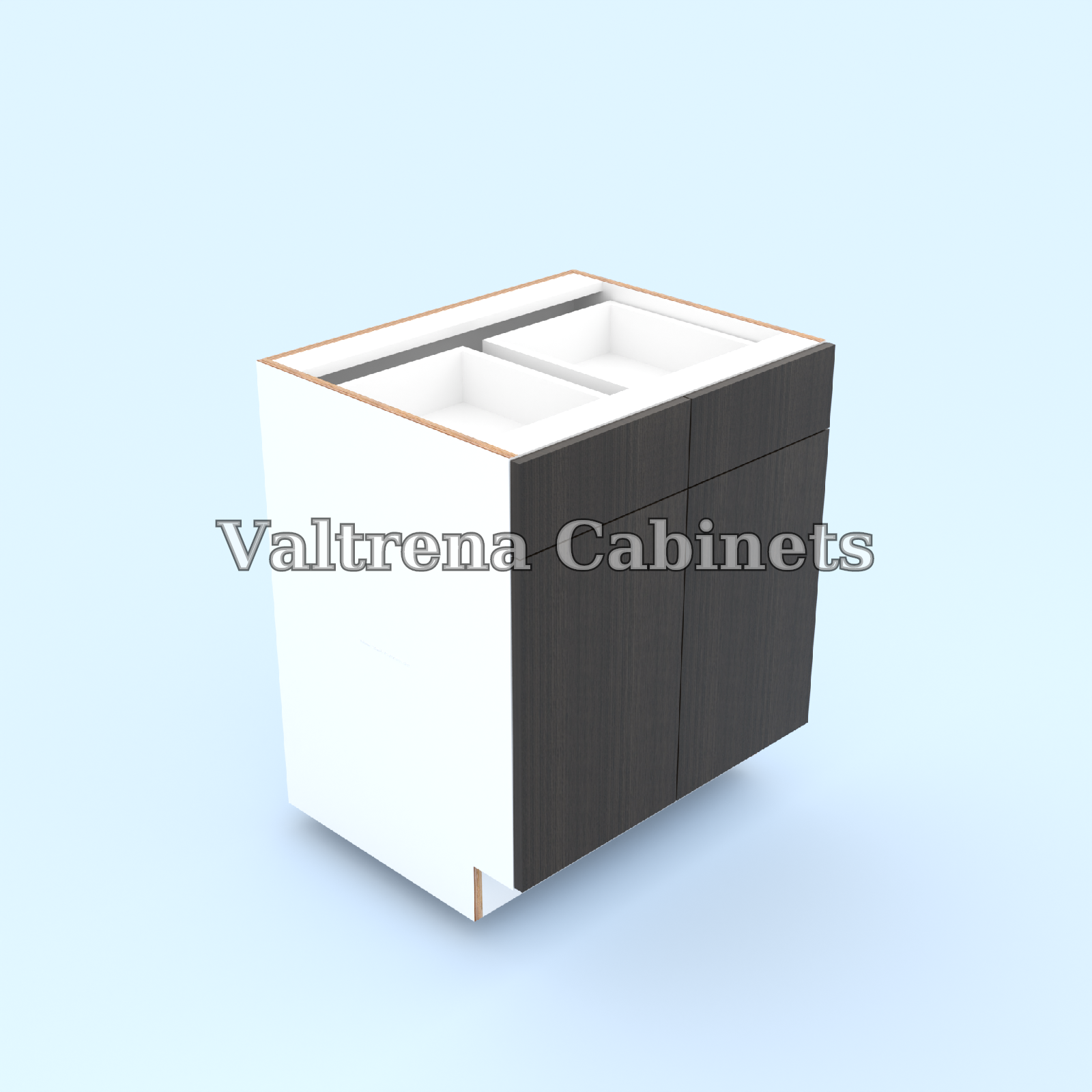2 Door 2 Drawers Base Cabinets