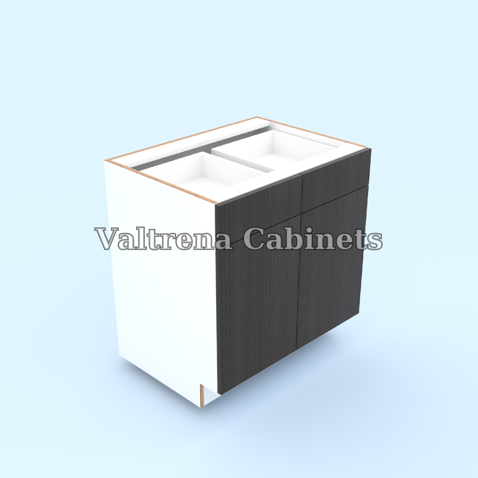 2 Door 2 Drawers Base Cabinets