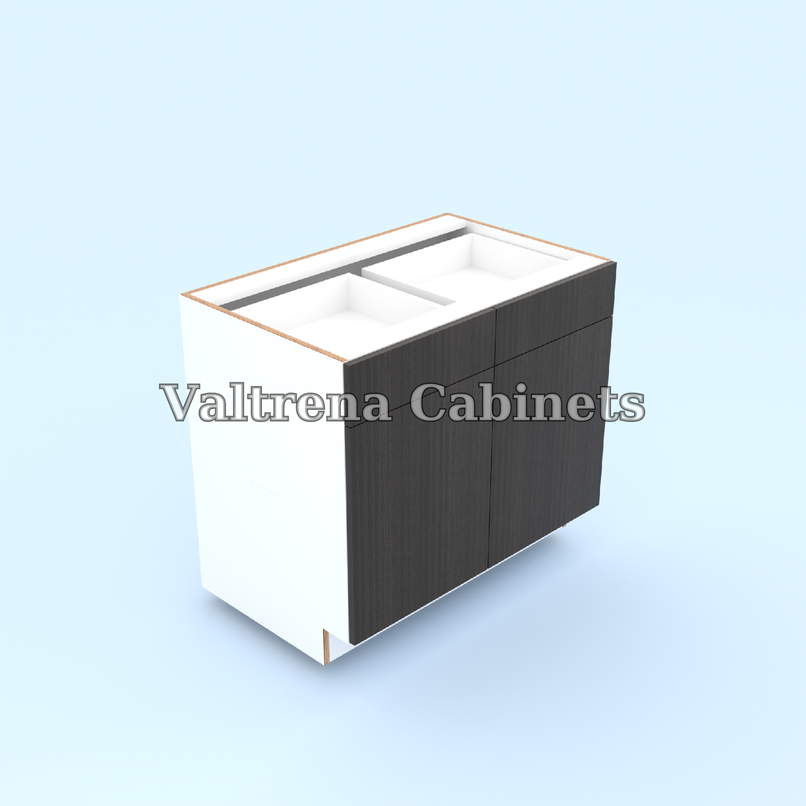 2 Door 2 Drawer Base Cabinet