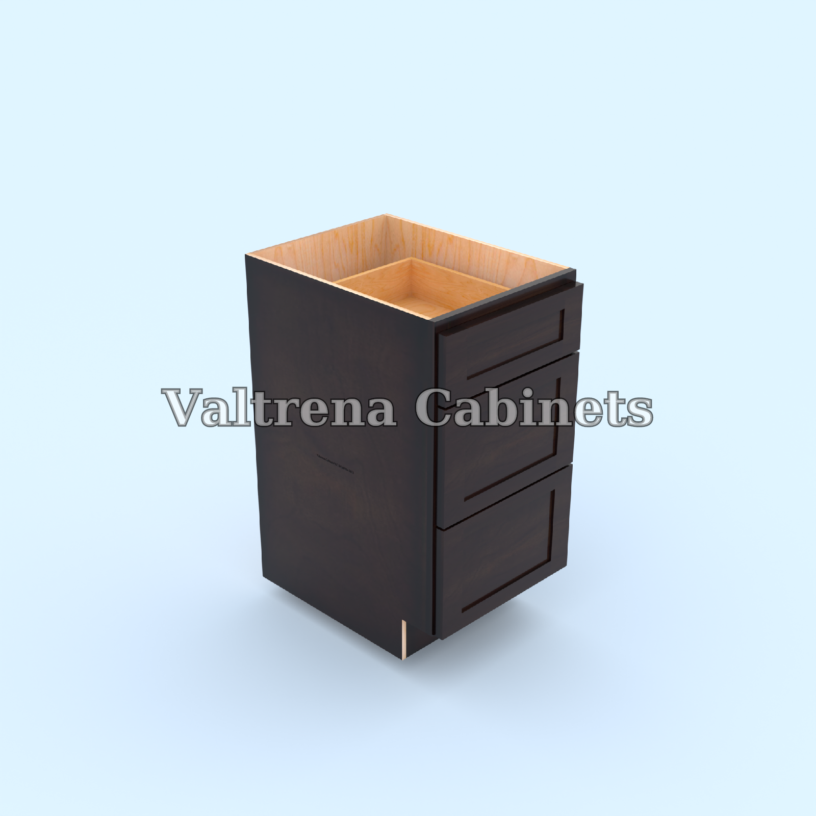 Three Drawer Base Cabinets