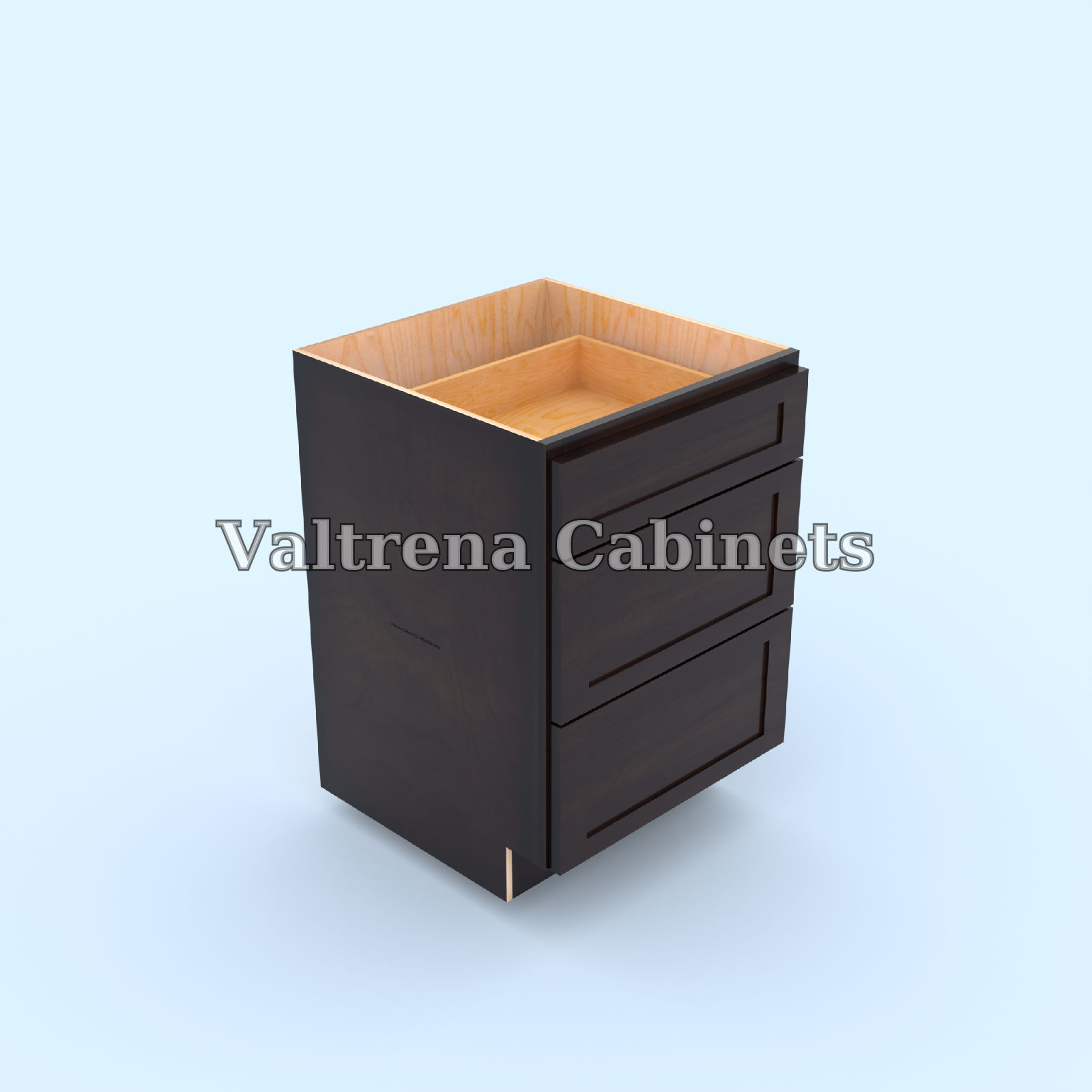 Three Drawer Base Cabinets