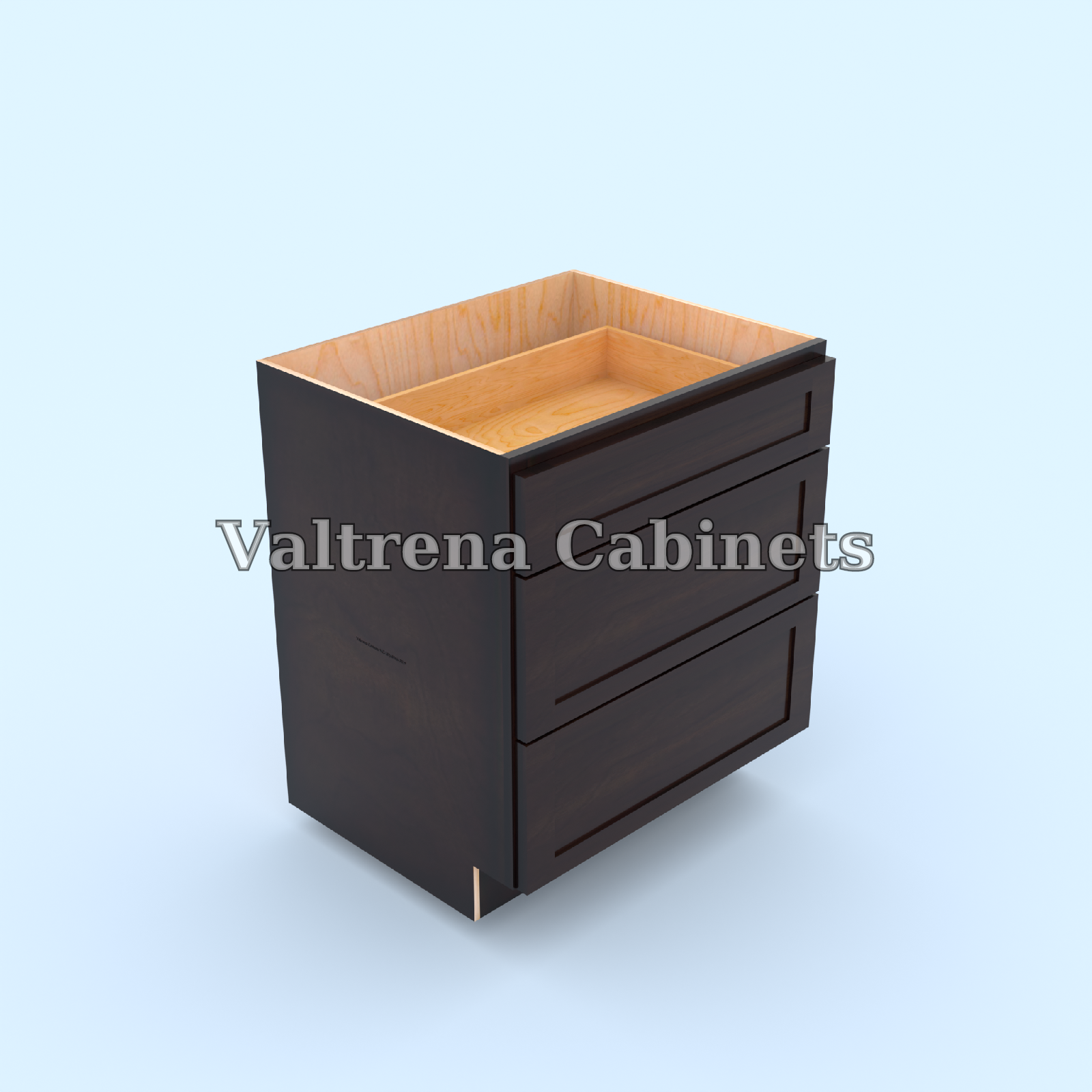 Three Drawer Base Cabinets