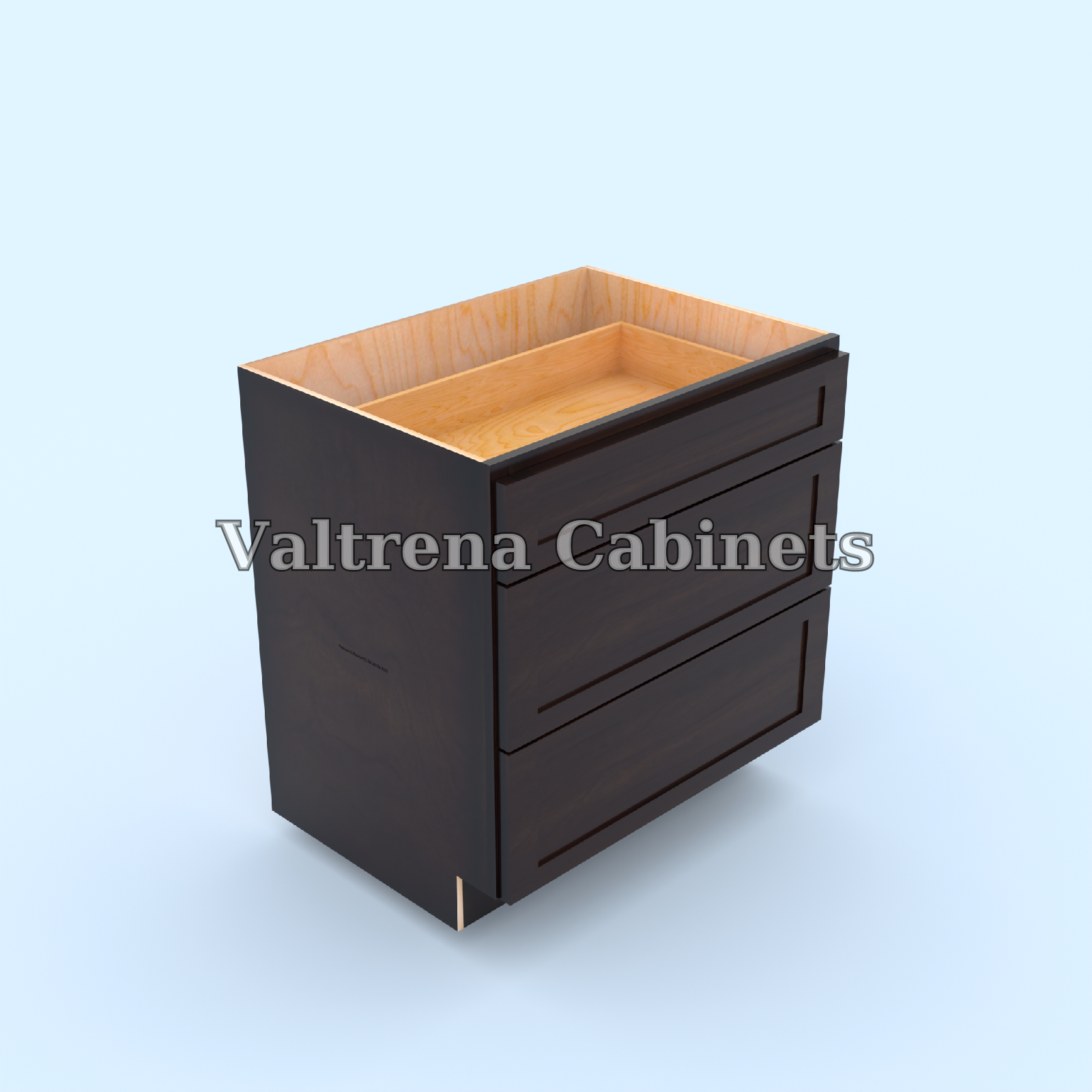 Three Drawer Base Cabinets