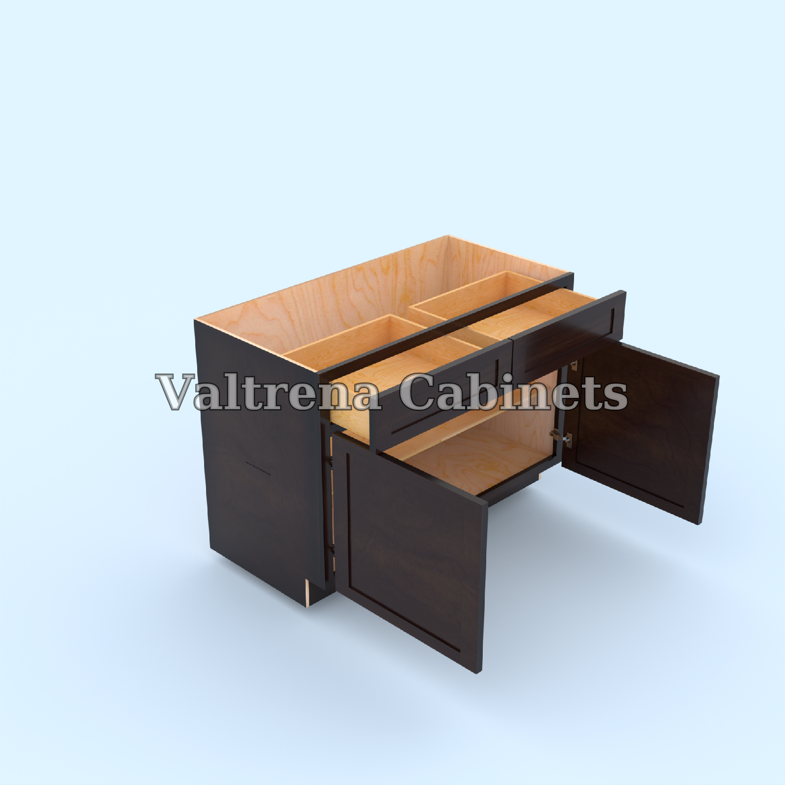 2 Door 2 Drawer Base Cabinet - view 2 of 2
