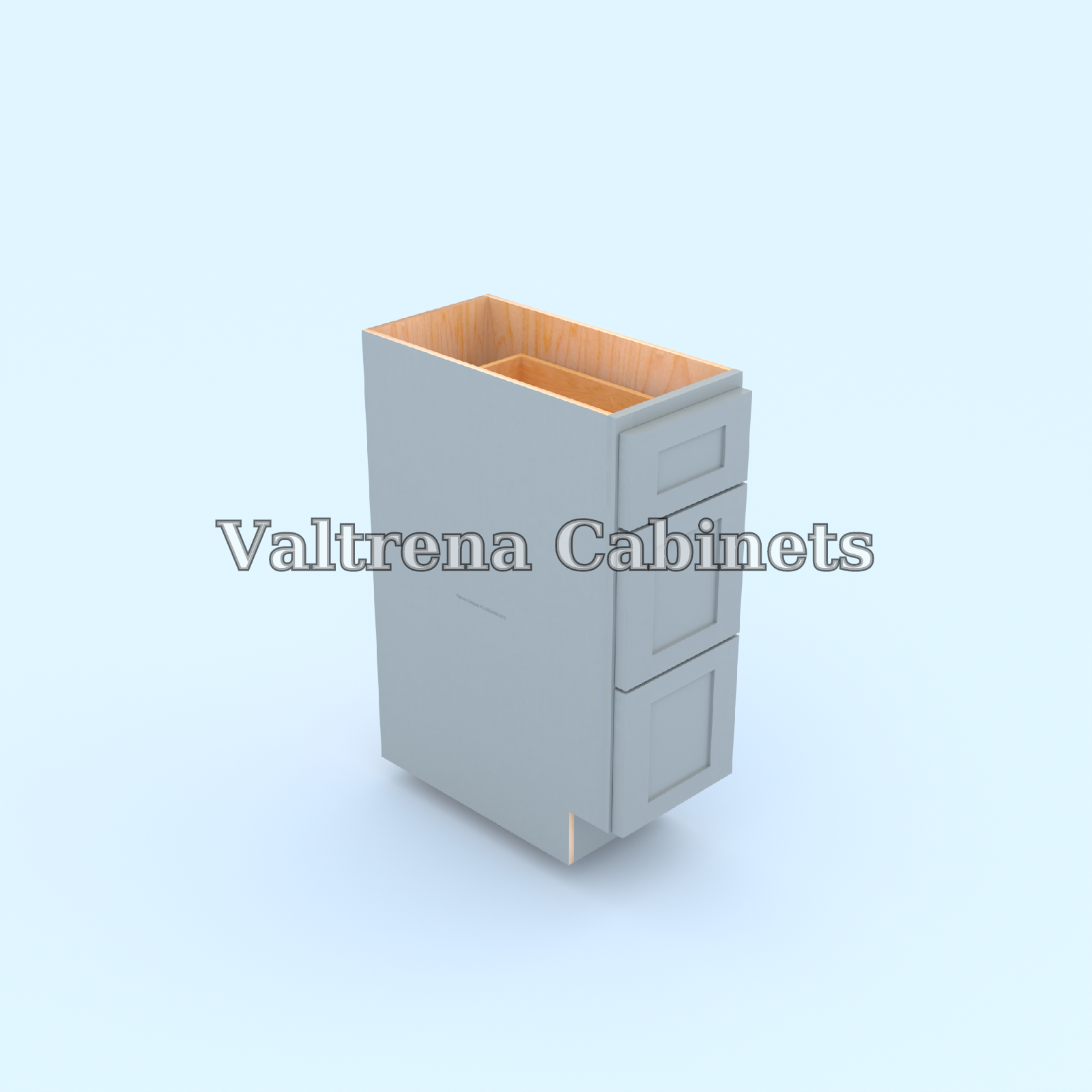 Three Drawer Base Cabinets