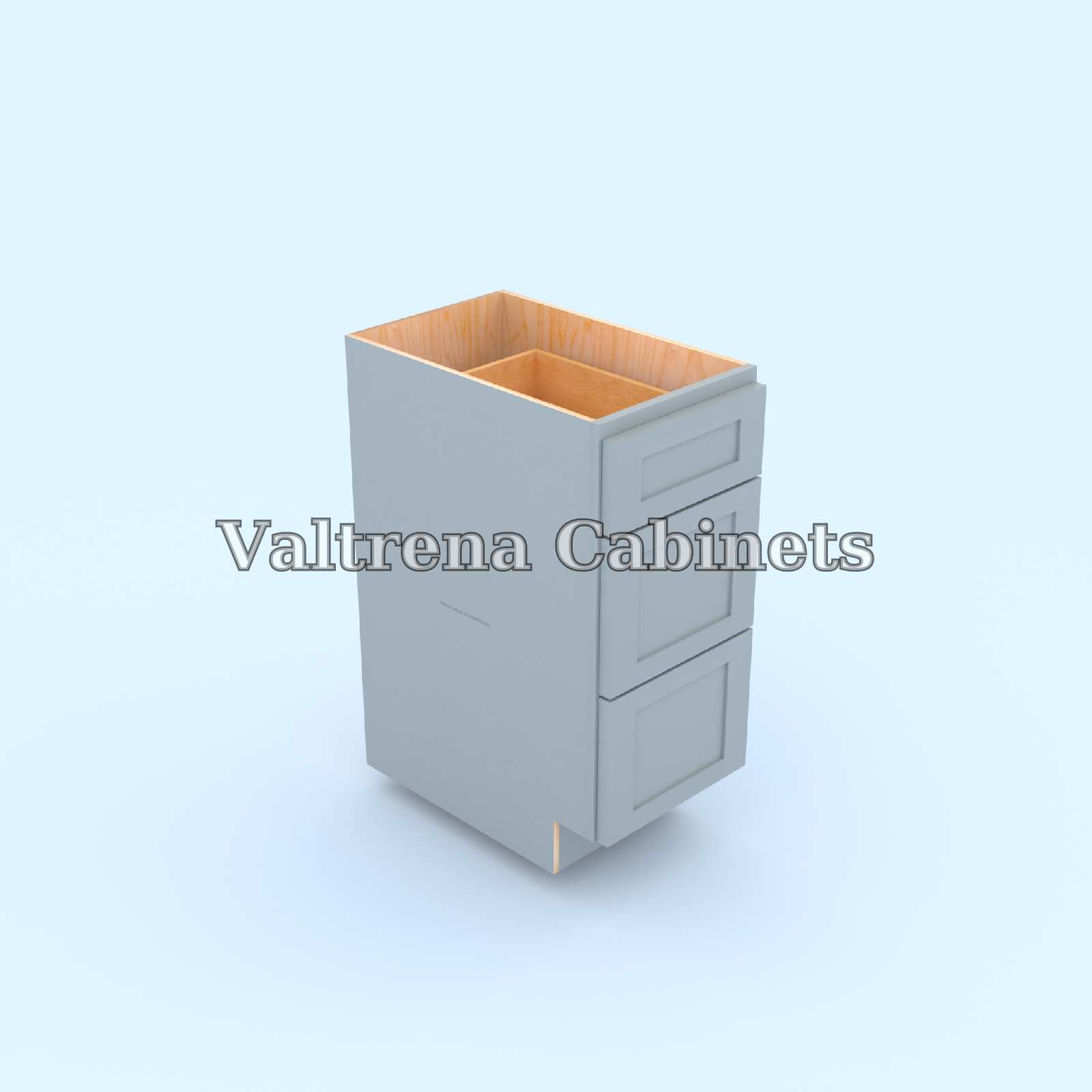 Three Drawer Base Cabinets