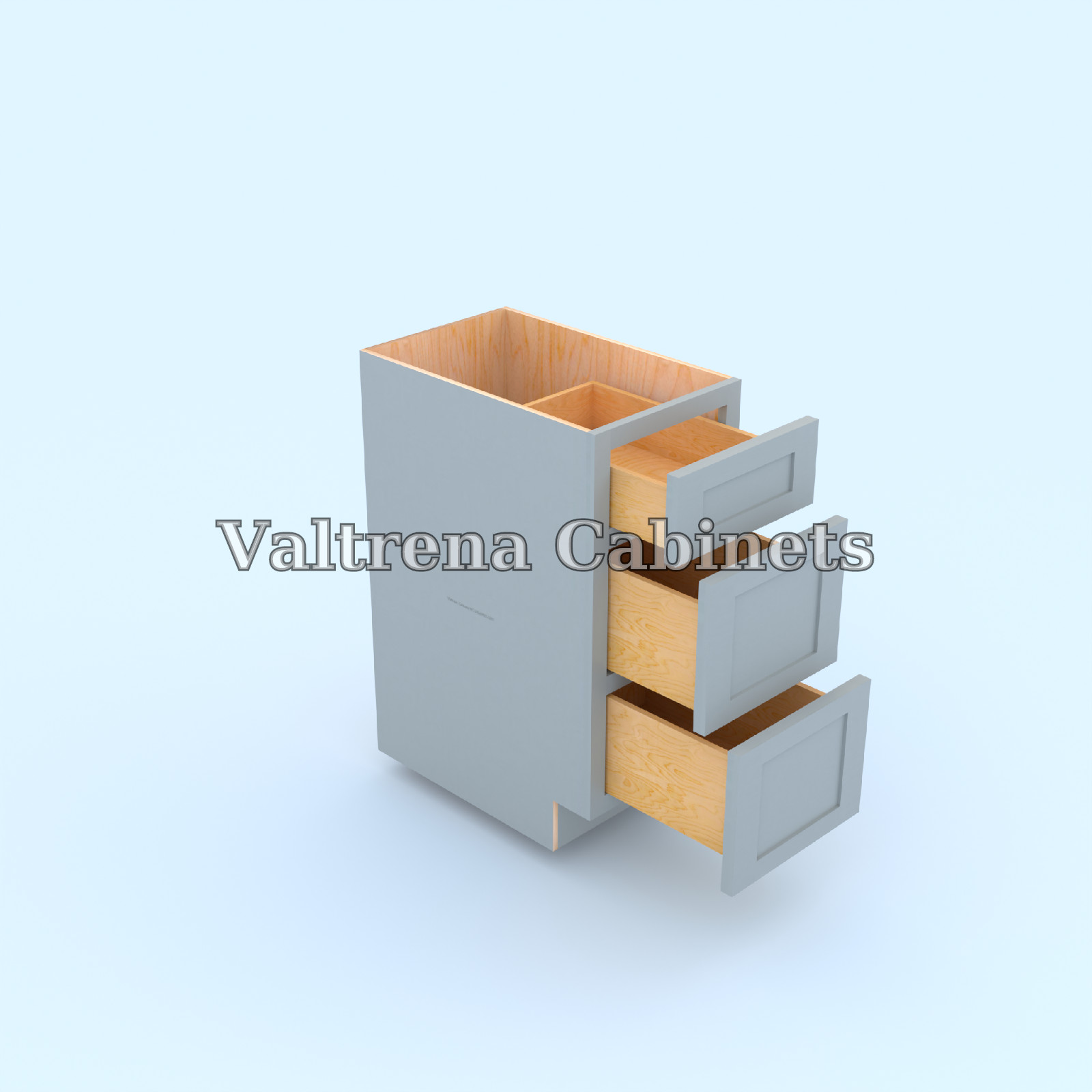 Three Drawer Base Cabinets - view 2 of 2