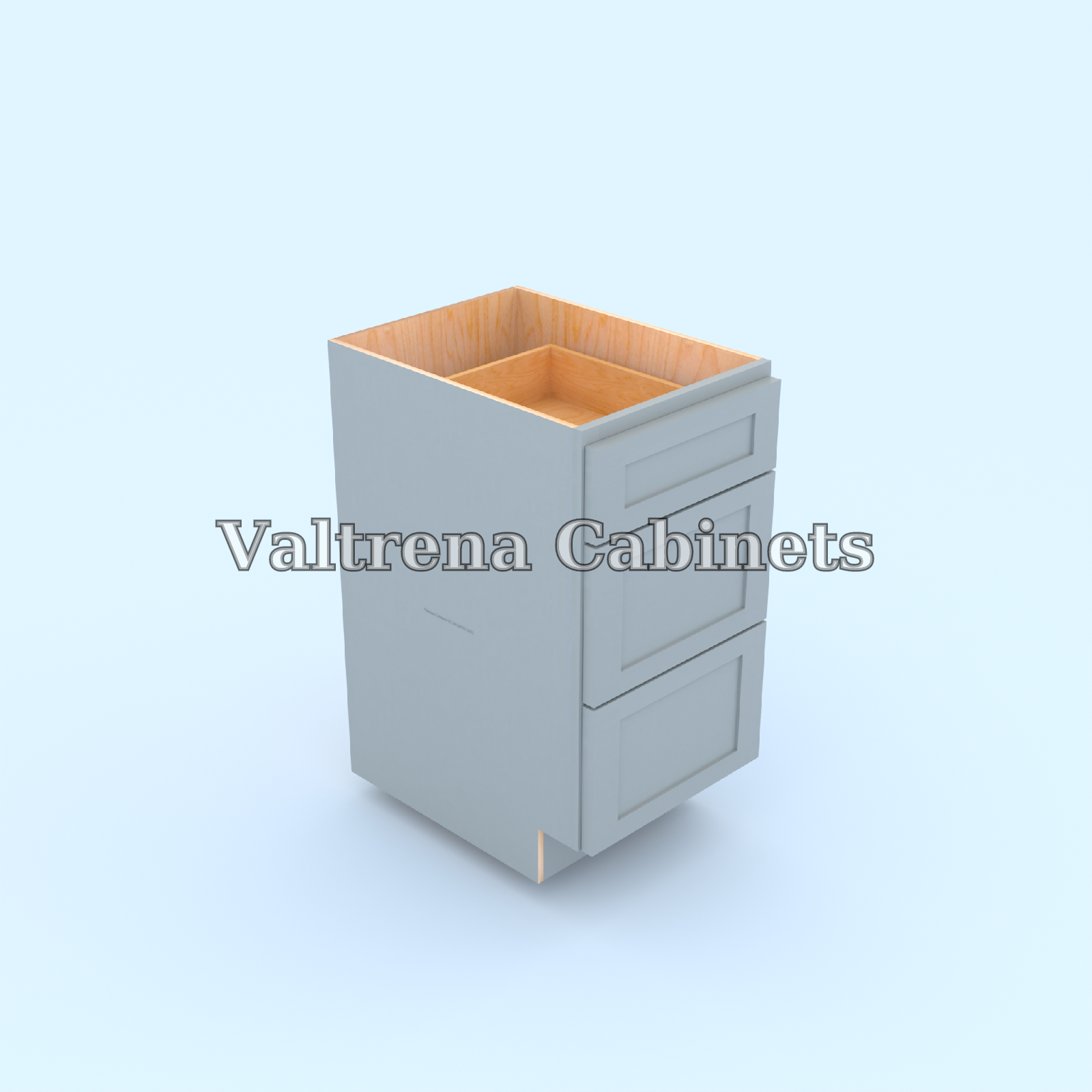 Three Drawer Base Cabinets
