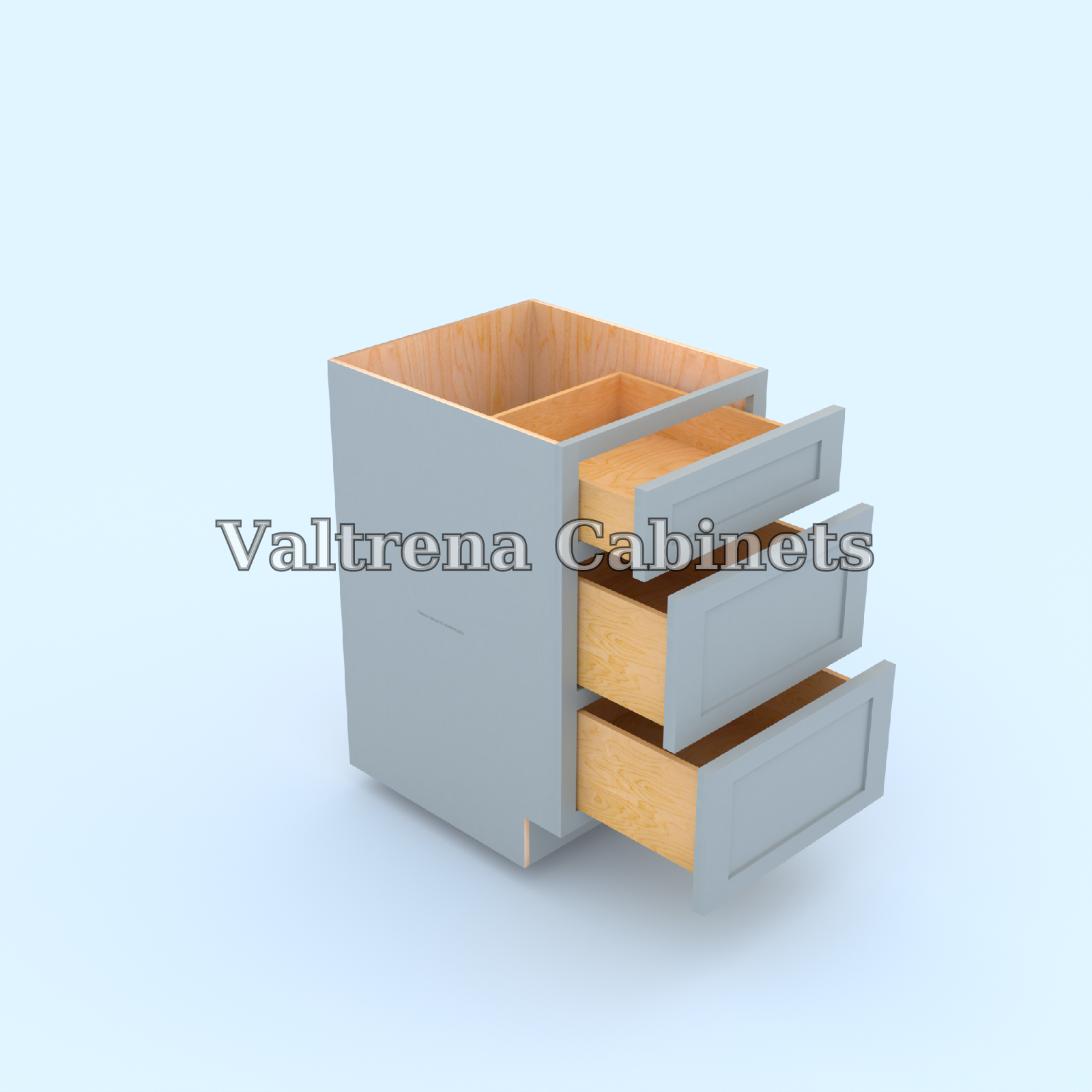 Three Drawer Base Cabinets - view 2 of 2