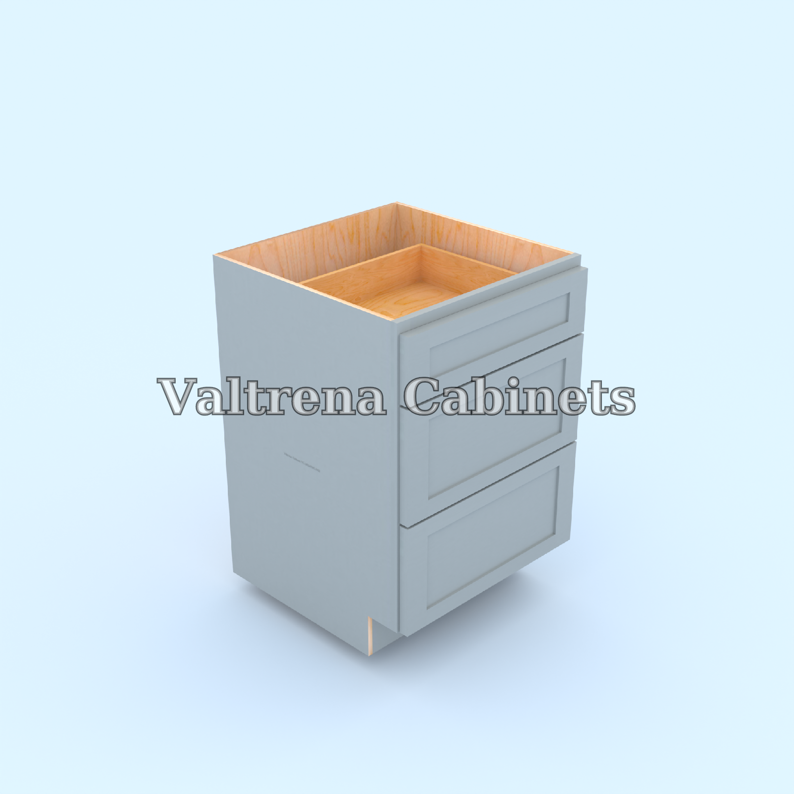Three Drawer Base Cabinets