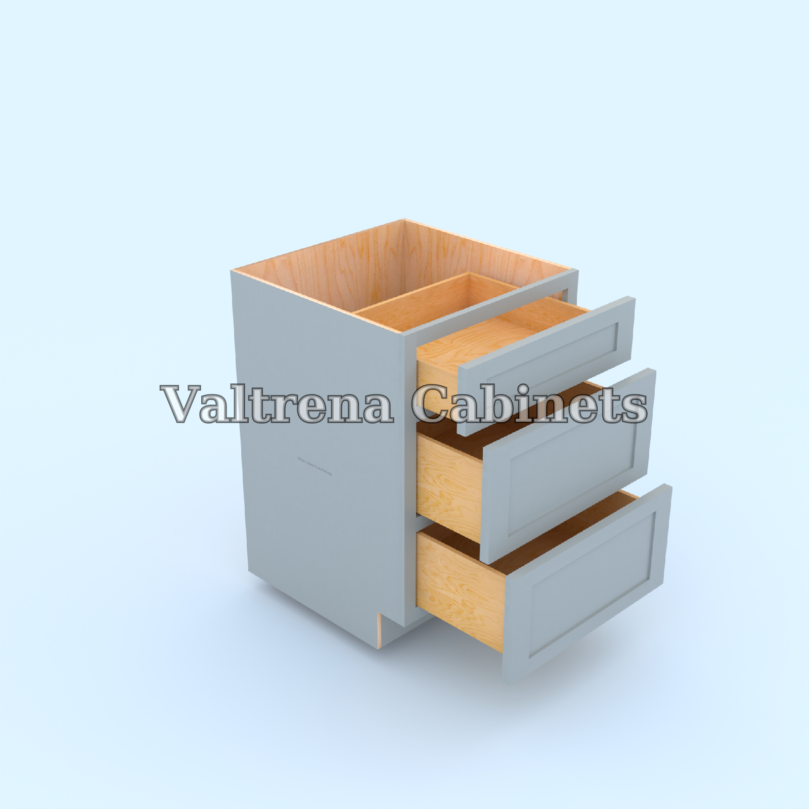 Three Drawer Base Cabinets - view 2 of 2