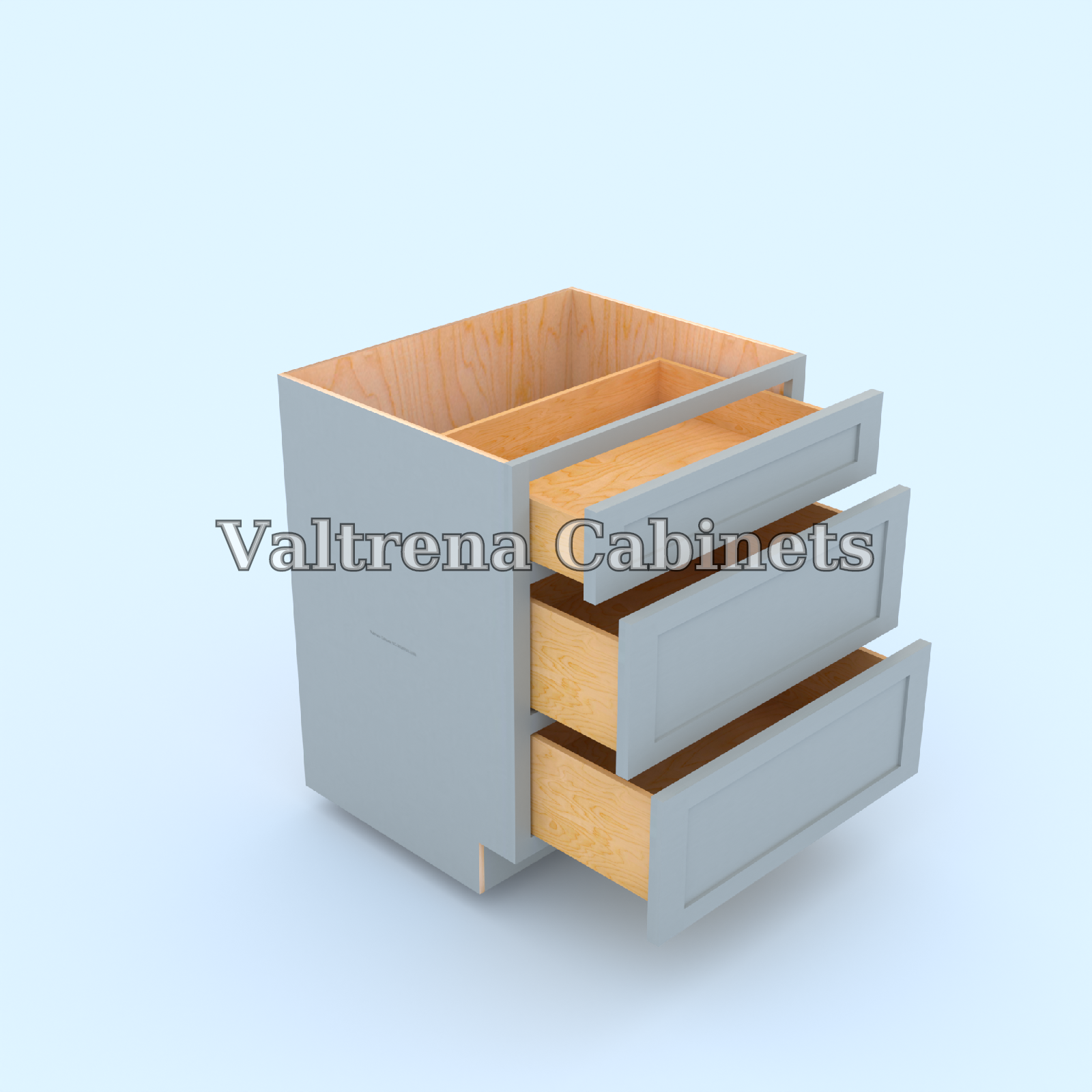 Three Drawer Base Cabinets - view 2 of 2
