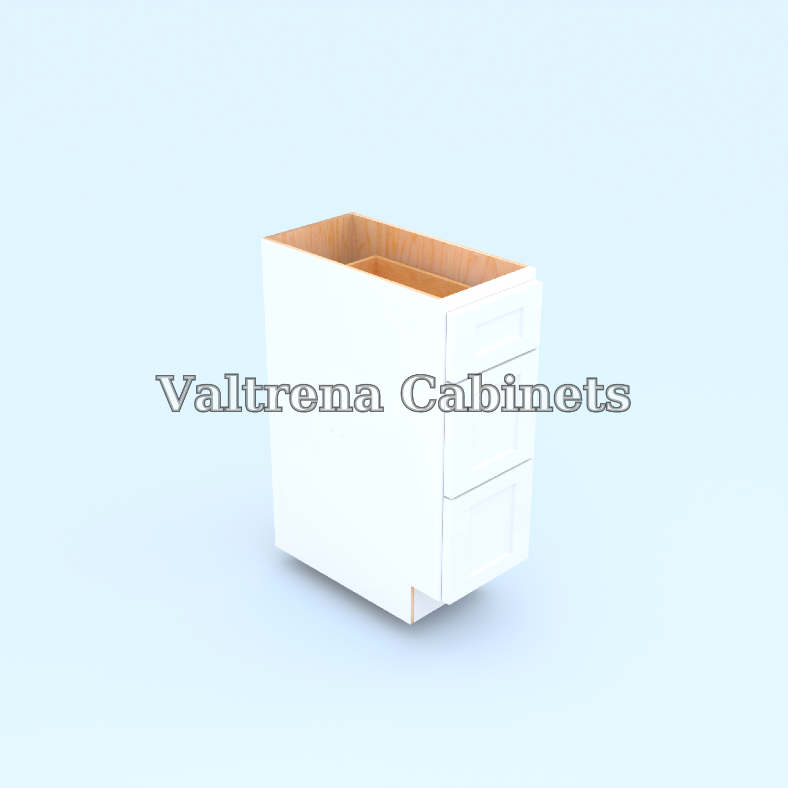 Three Drawer Base Cabinets