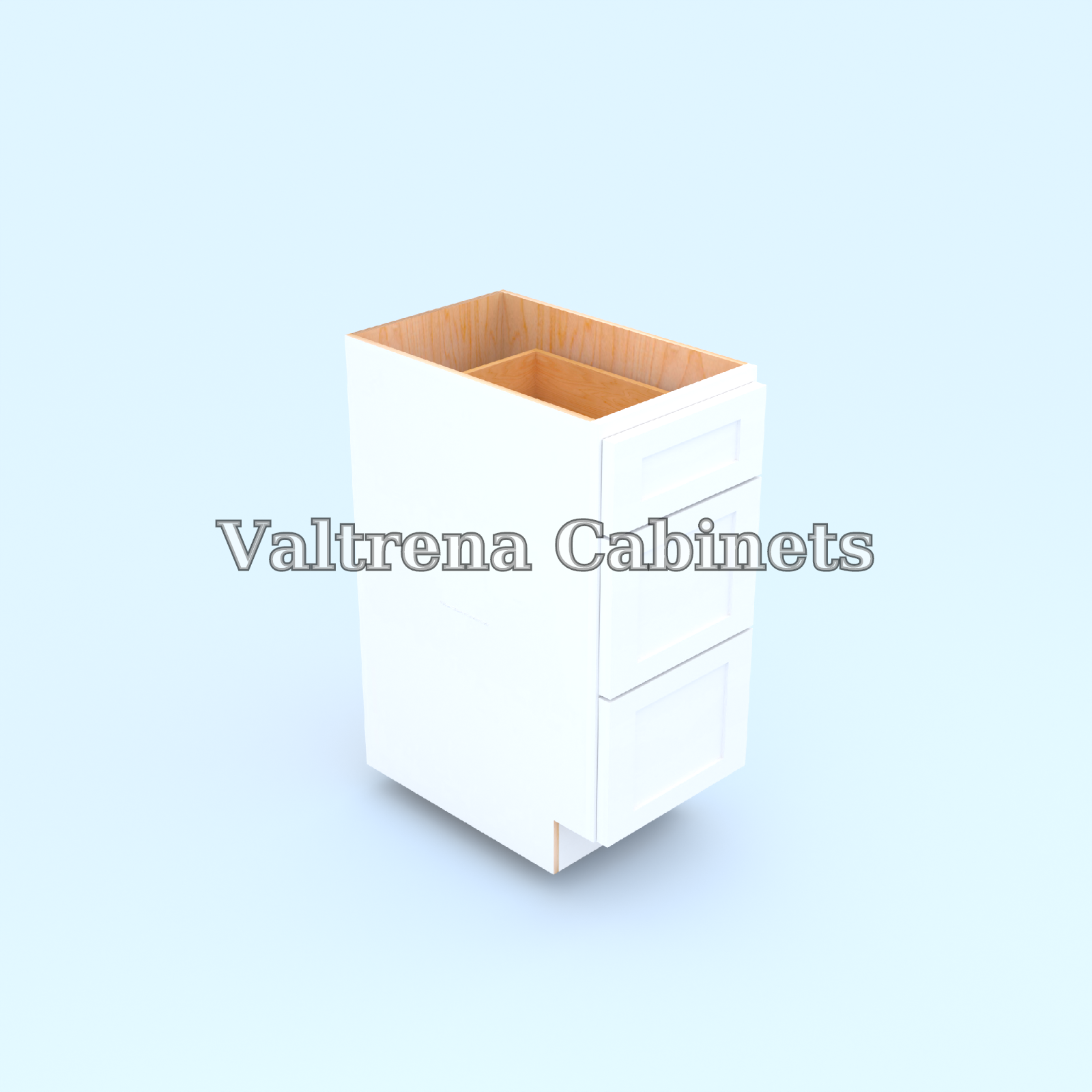 Three Drawer Base Cabinets