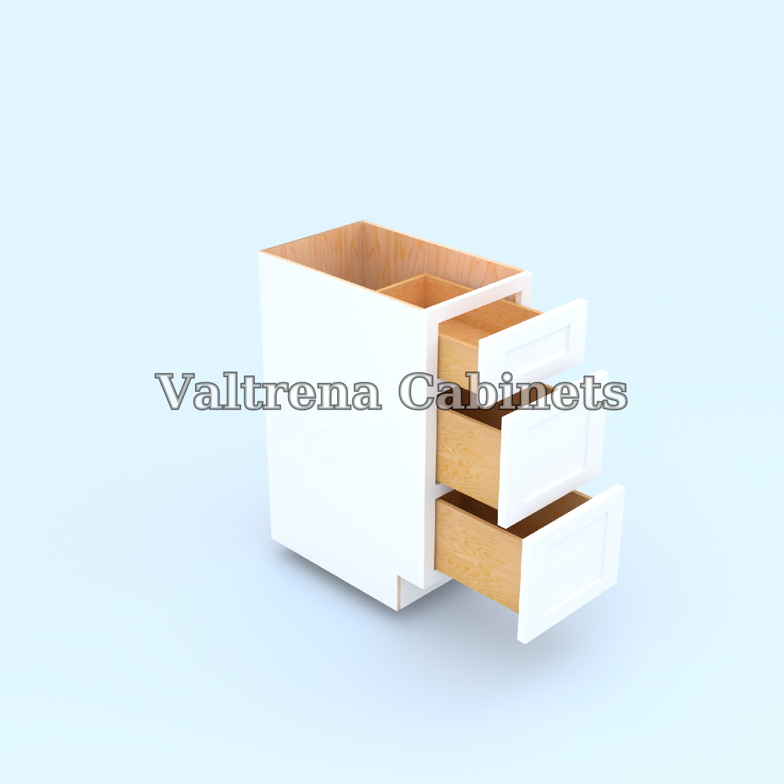 Three Drawer Base Cabinets - view 2 of 2