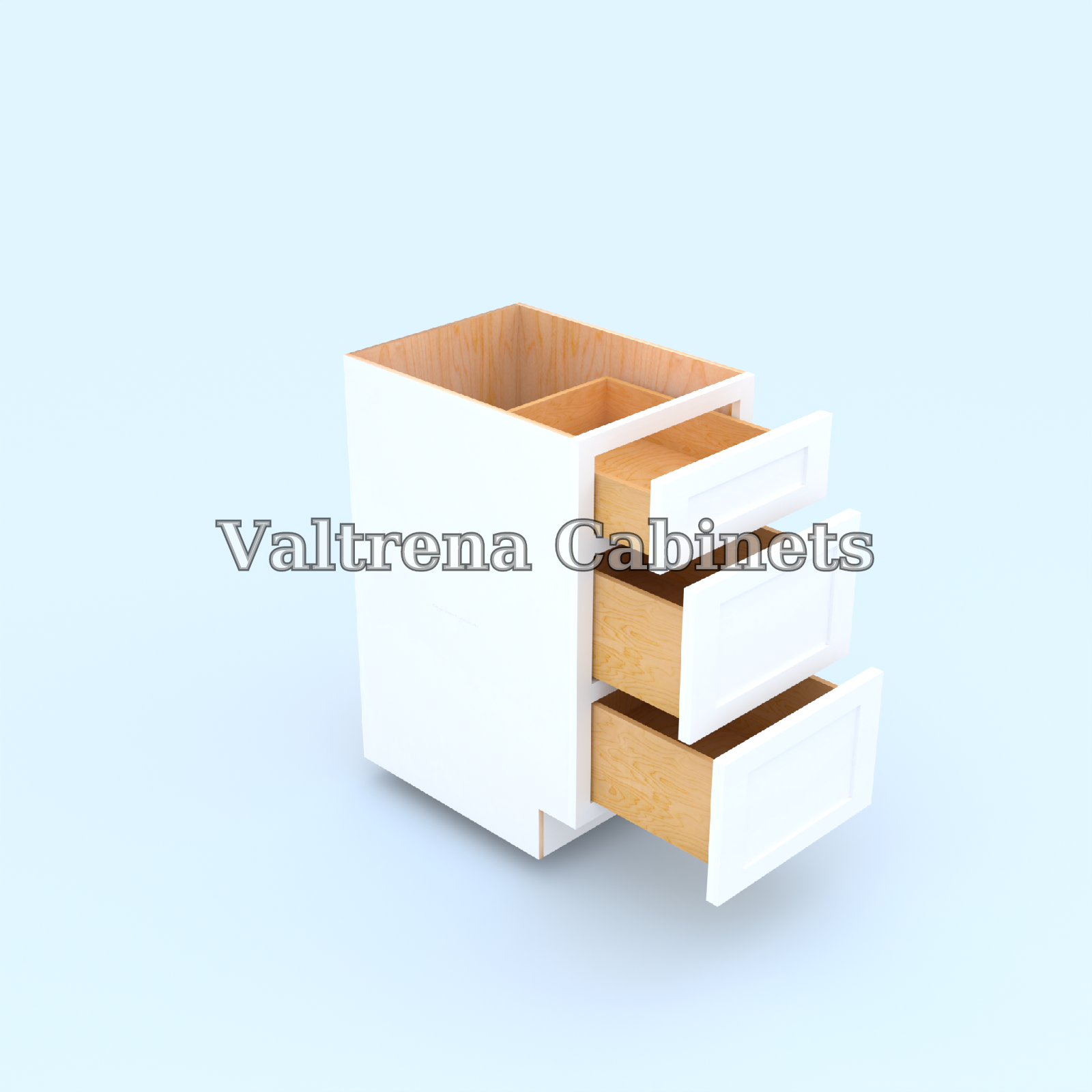 Three Drawer Base Cabinets - view 2 of 2