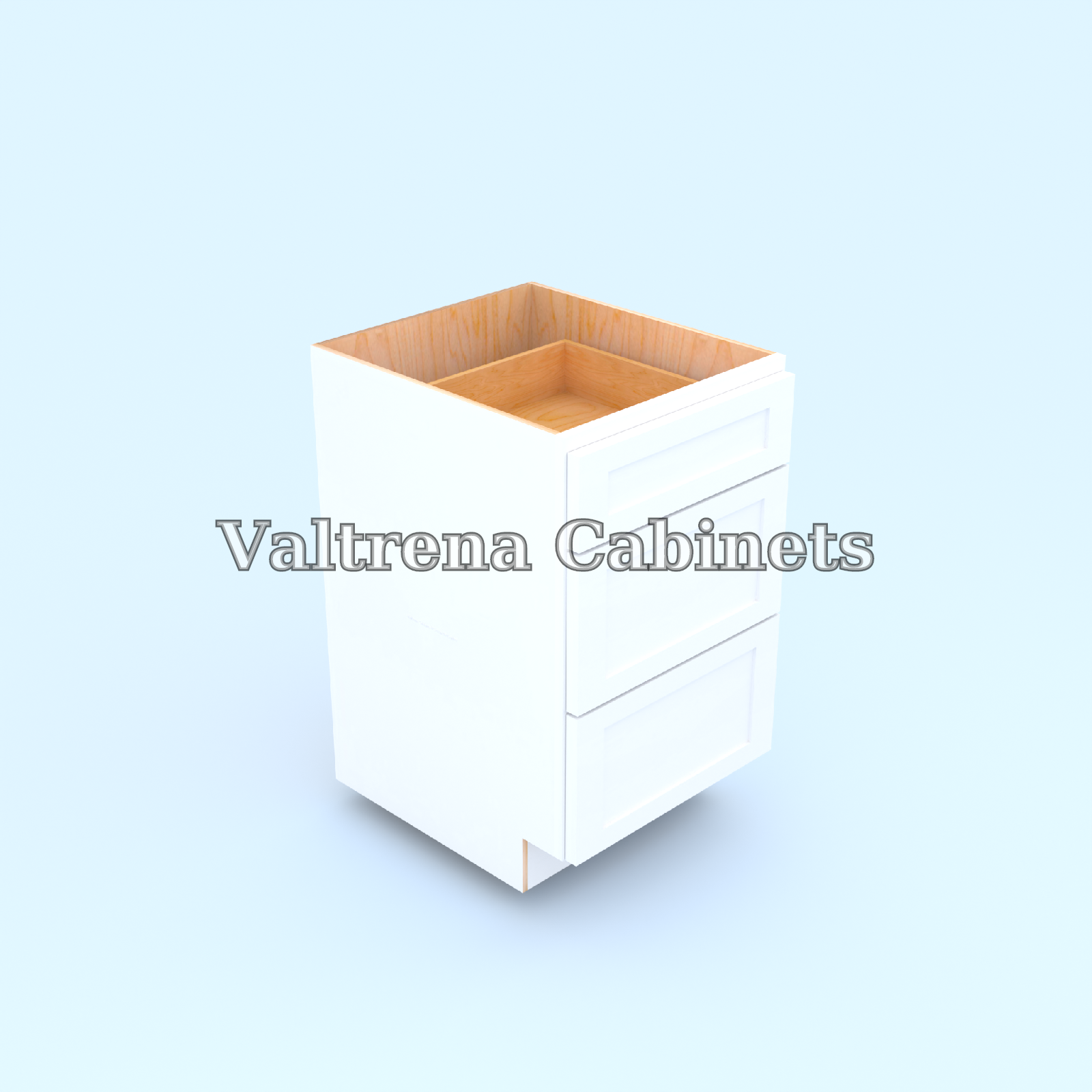 Three Drawer Base Cabinets