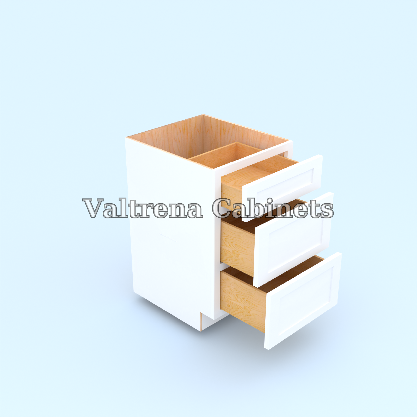 Three Drawer Base Cabinets - view 2 of 2