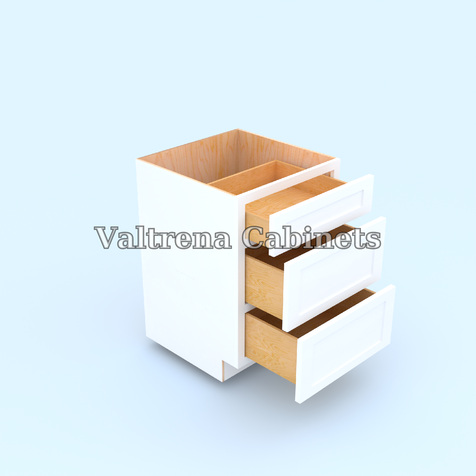 Three Drawer Base Cabinets - view 2 of 2