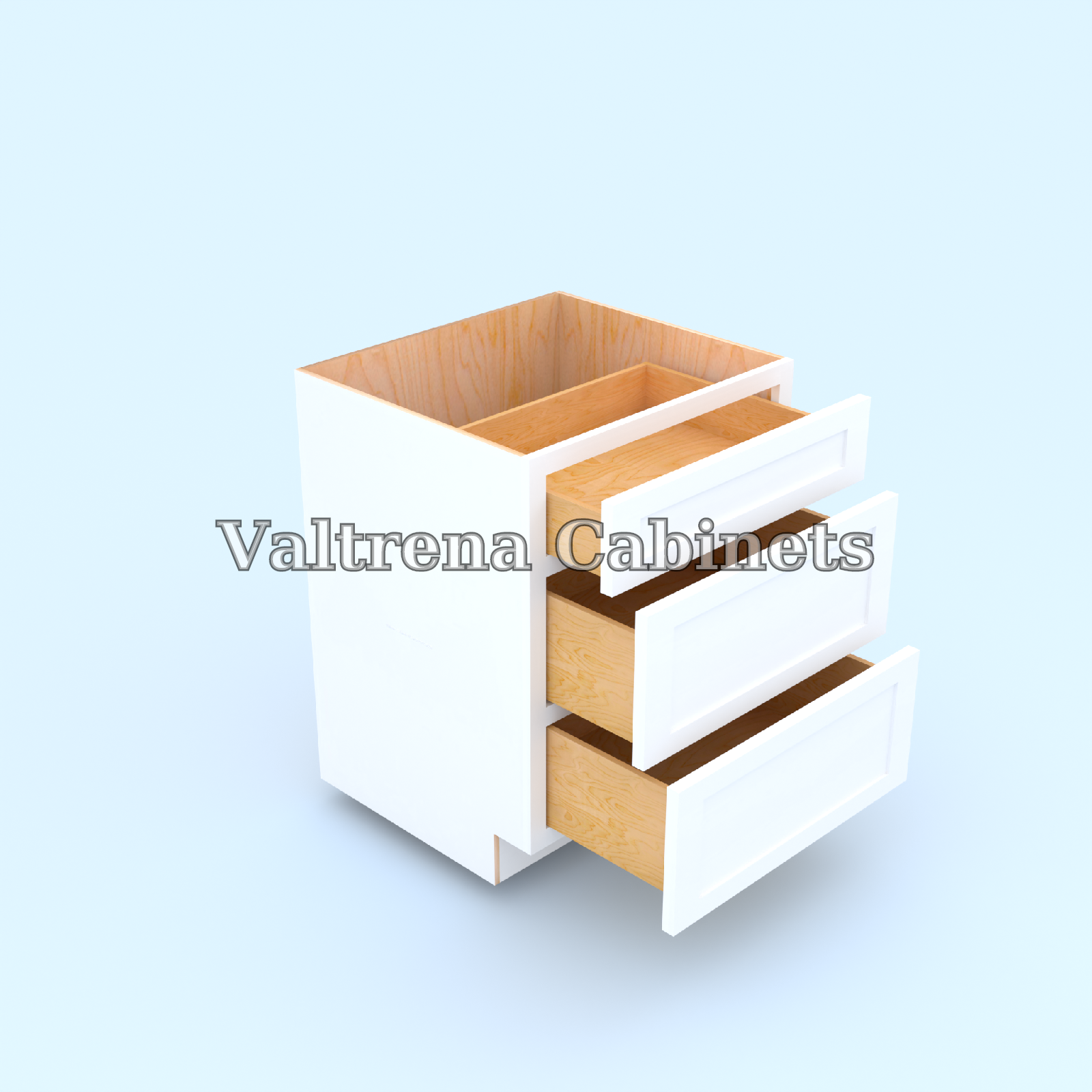 Three Drawer Base Cabinets - view 2 of 2