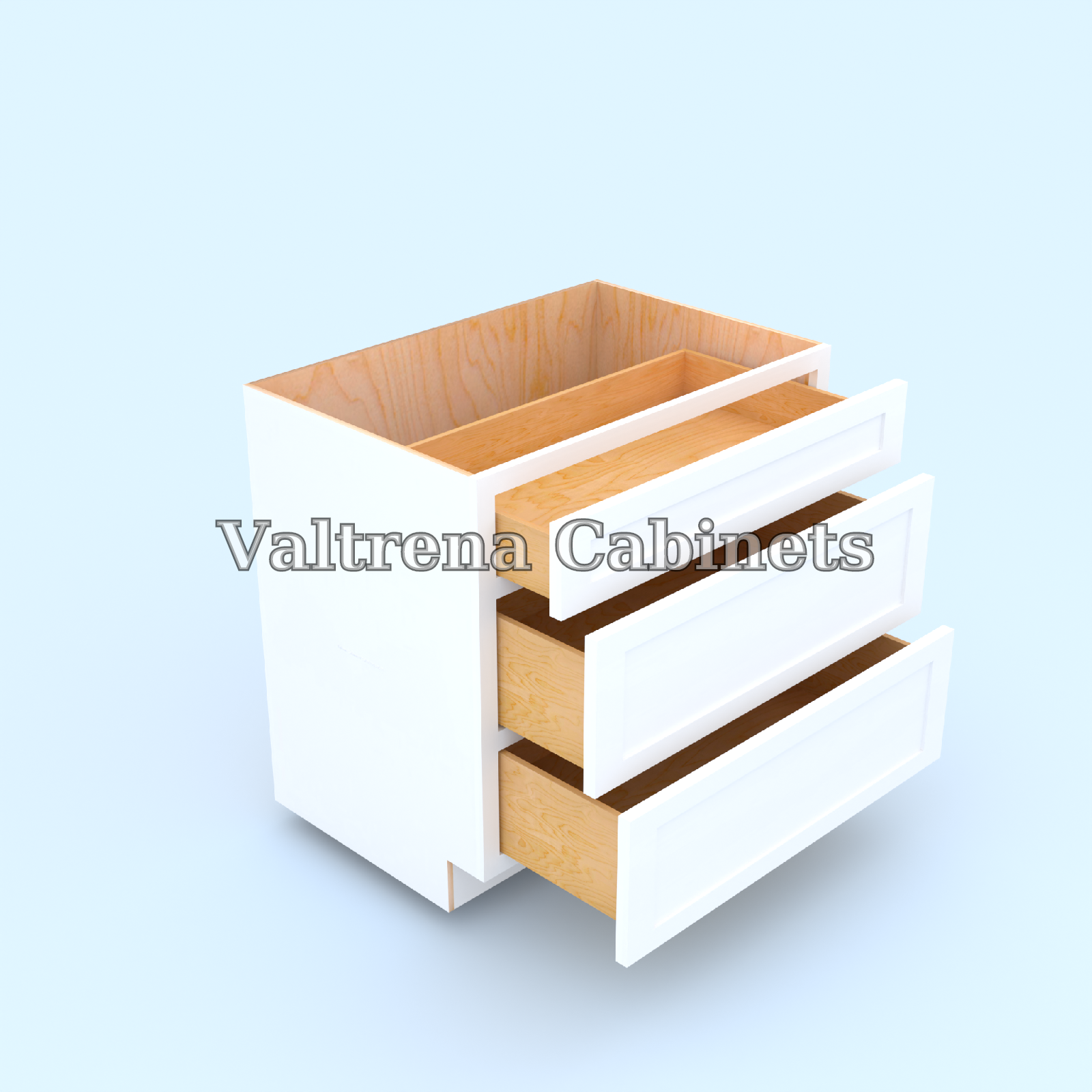 Three Drawer Base Cabinets - view 2 of 2