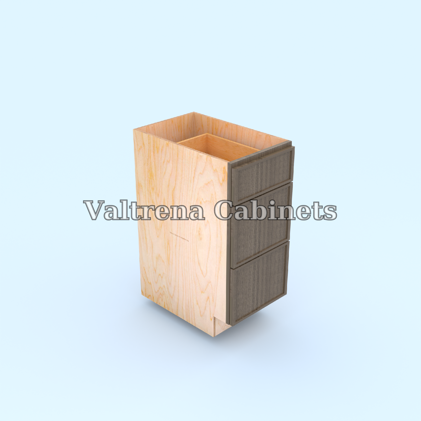 Three Drawer Base Cabinets