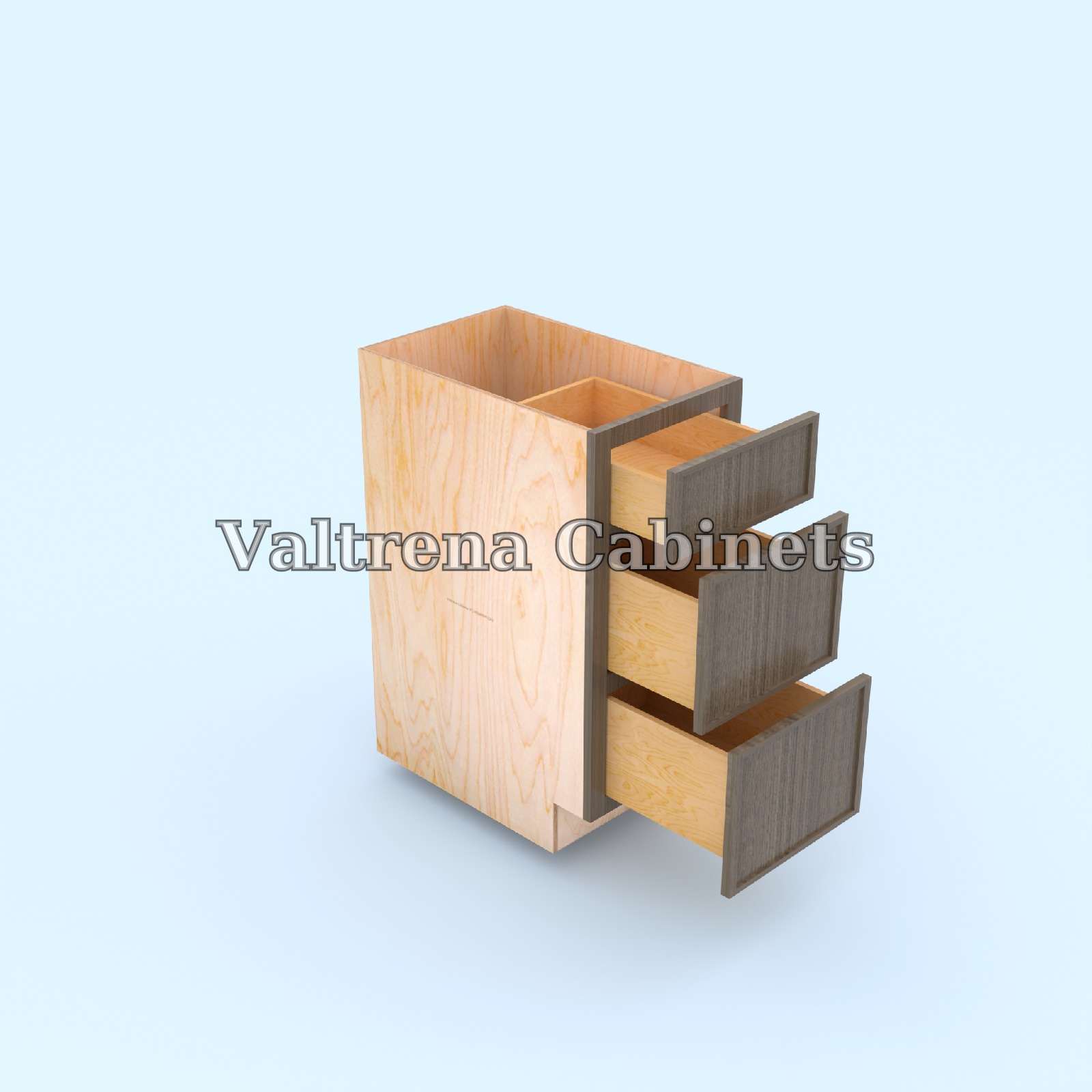 Three Drawer Base Cabinets - view 2 of 2
