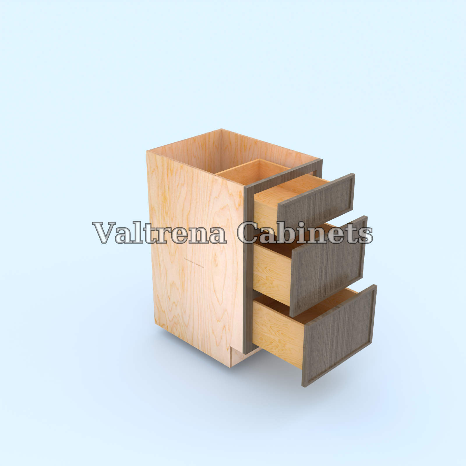 Three Drawer Base Cabinets - view 2 of 2
