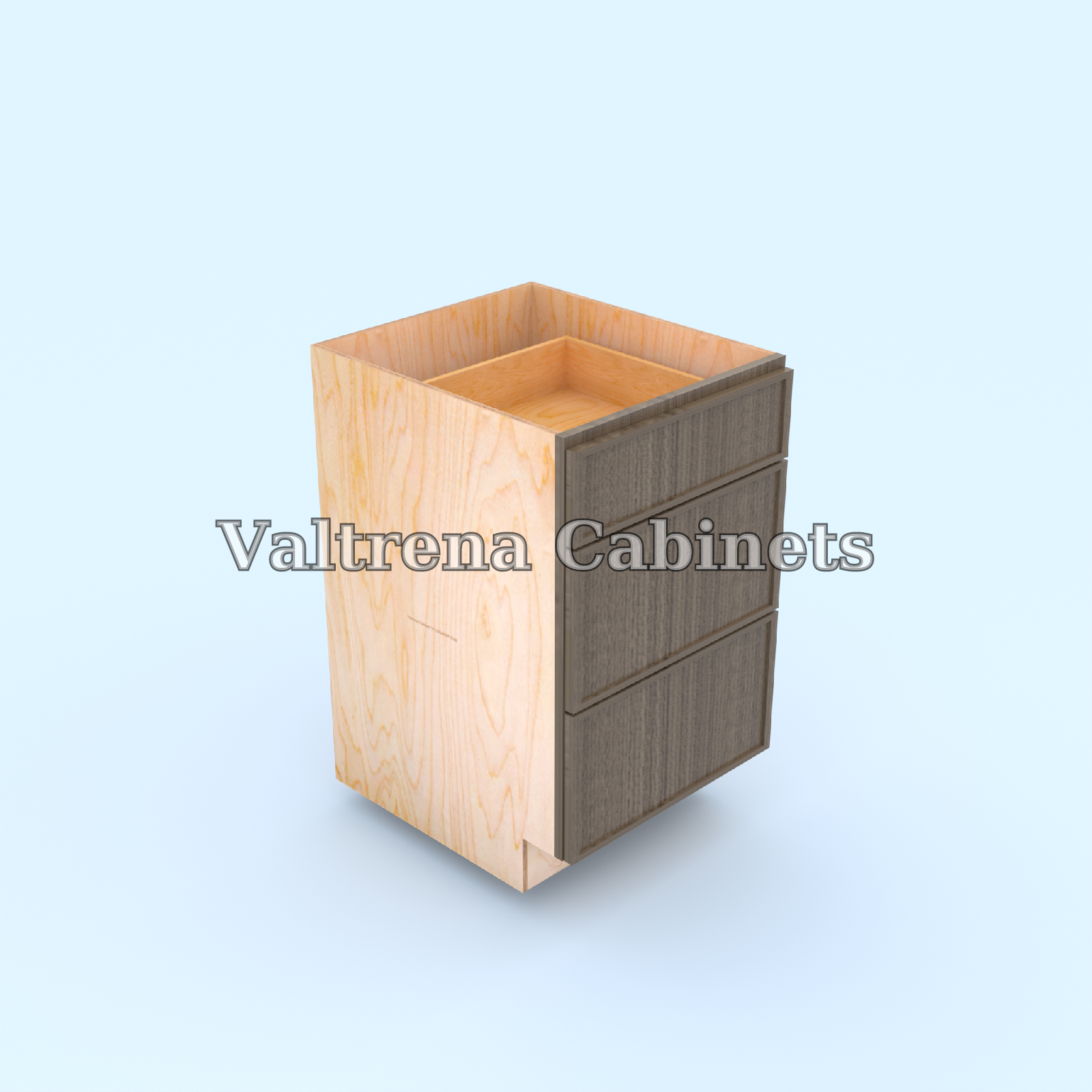 Three Drawer Base Cabinets