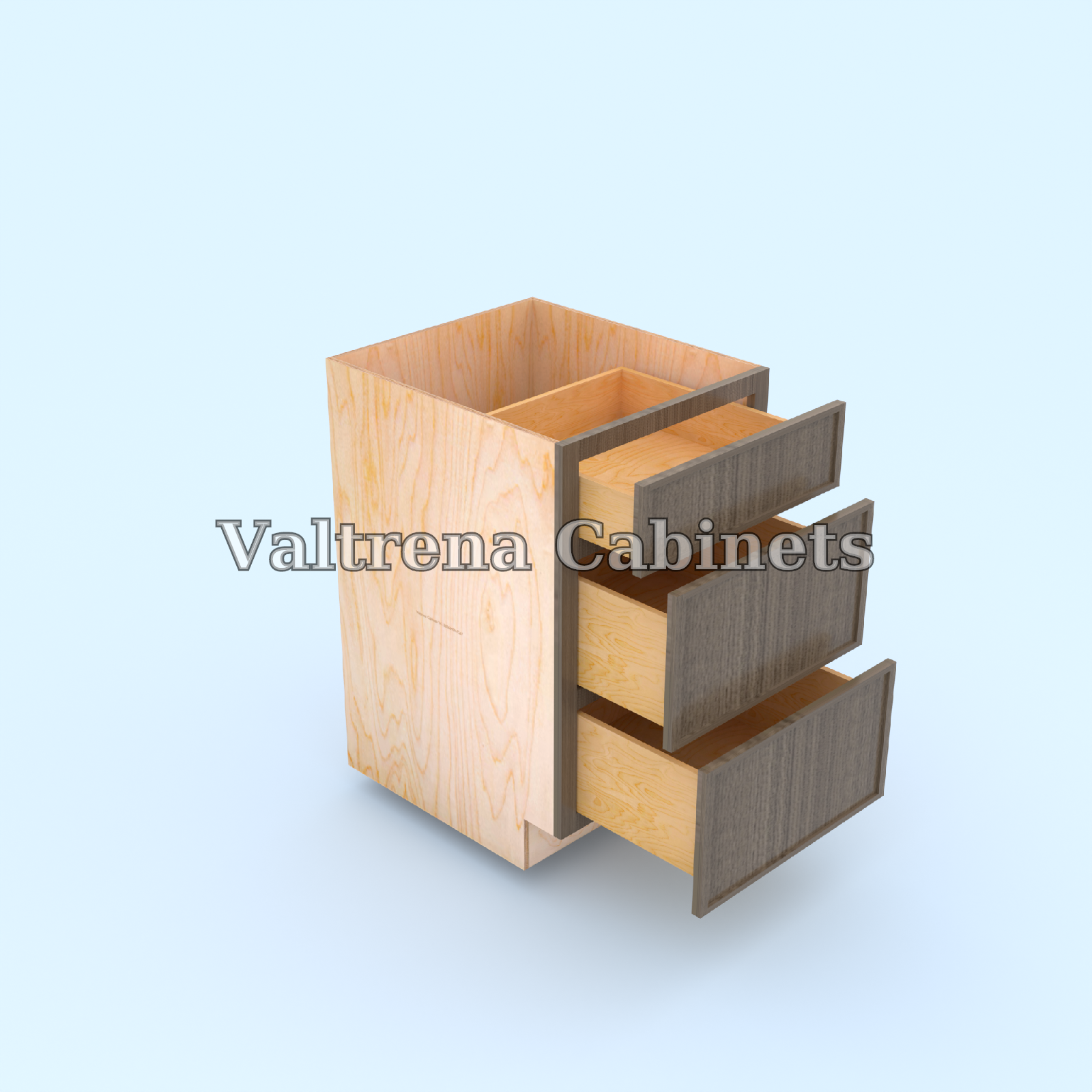 Three Drawer Base Cabinets - view 2 of 2