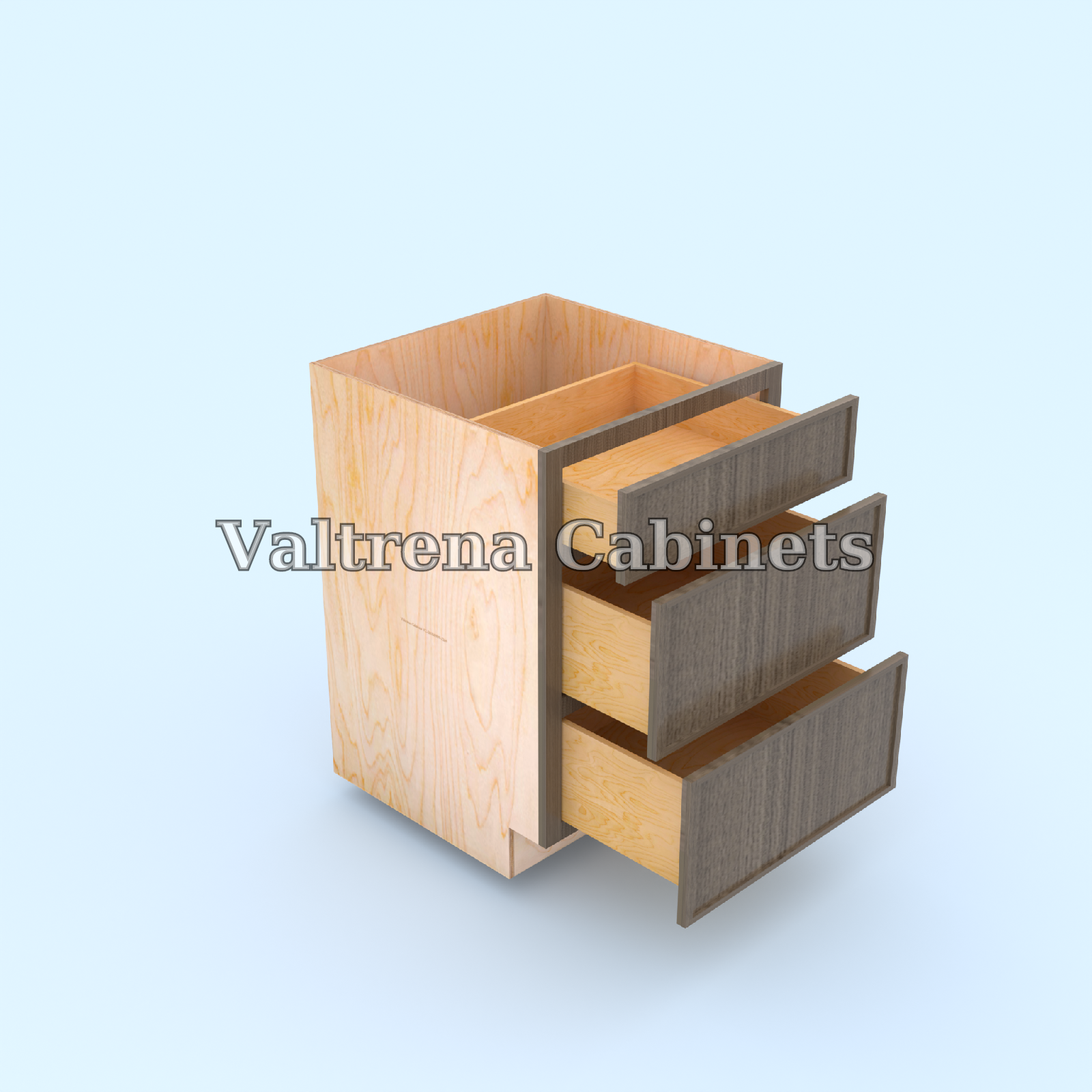 Three Drawer Base Cabinets - view 2 of 2