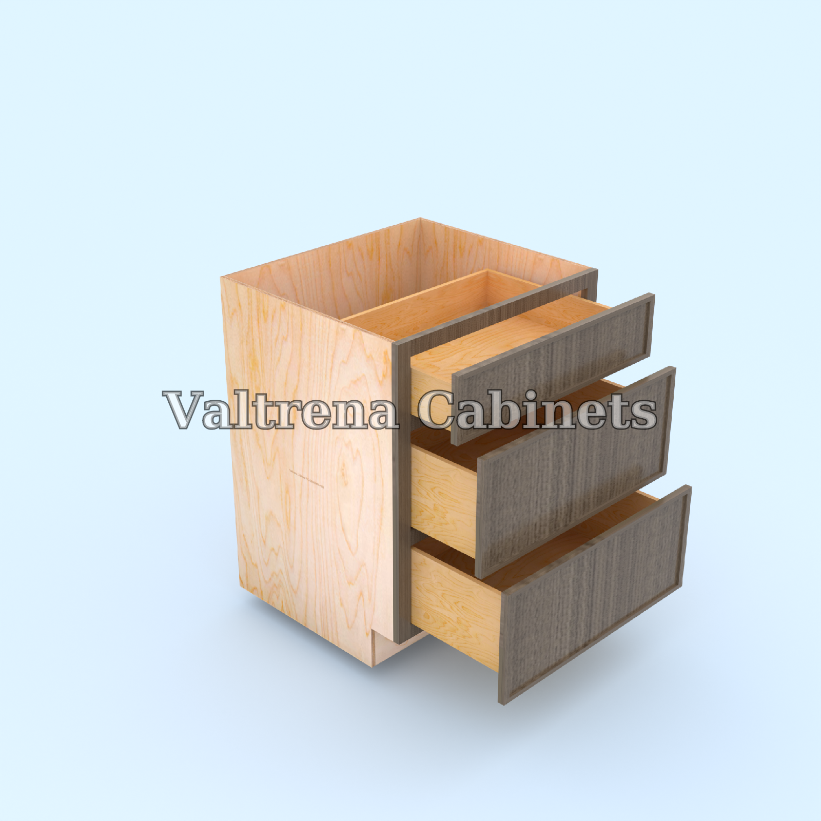 Three Drawer Base Cabinets - view 2 of 2