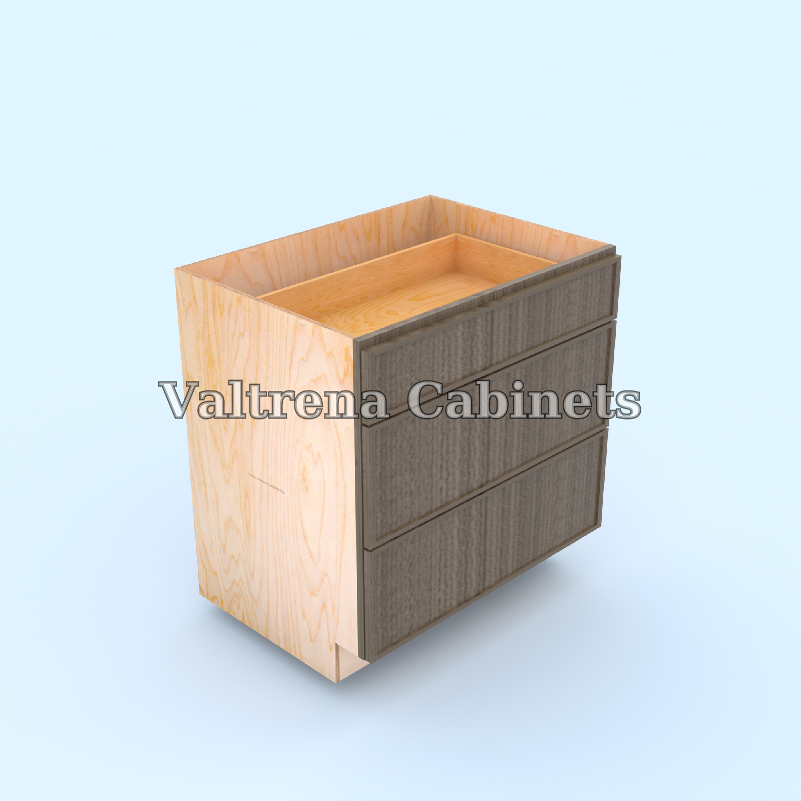 Three Drawer Base Cabinets