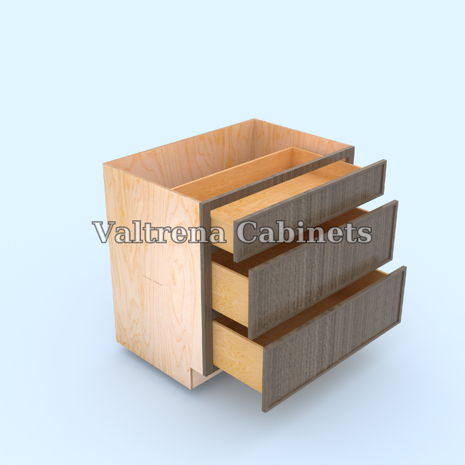 Three Drawer Base Cabinets - view 2 of 2