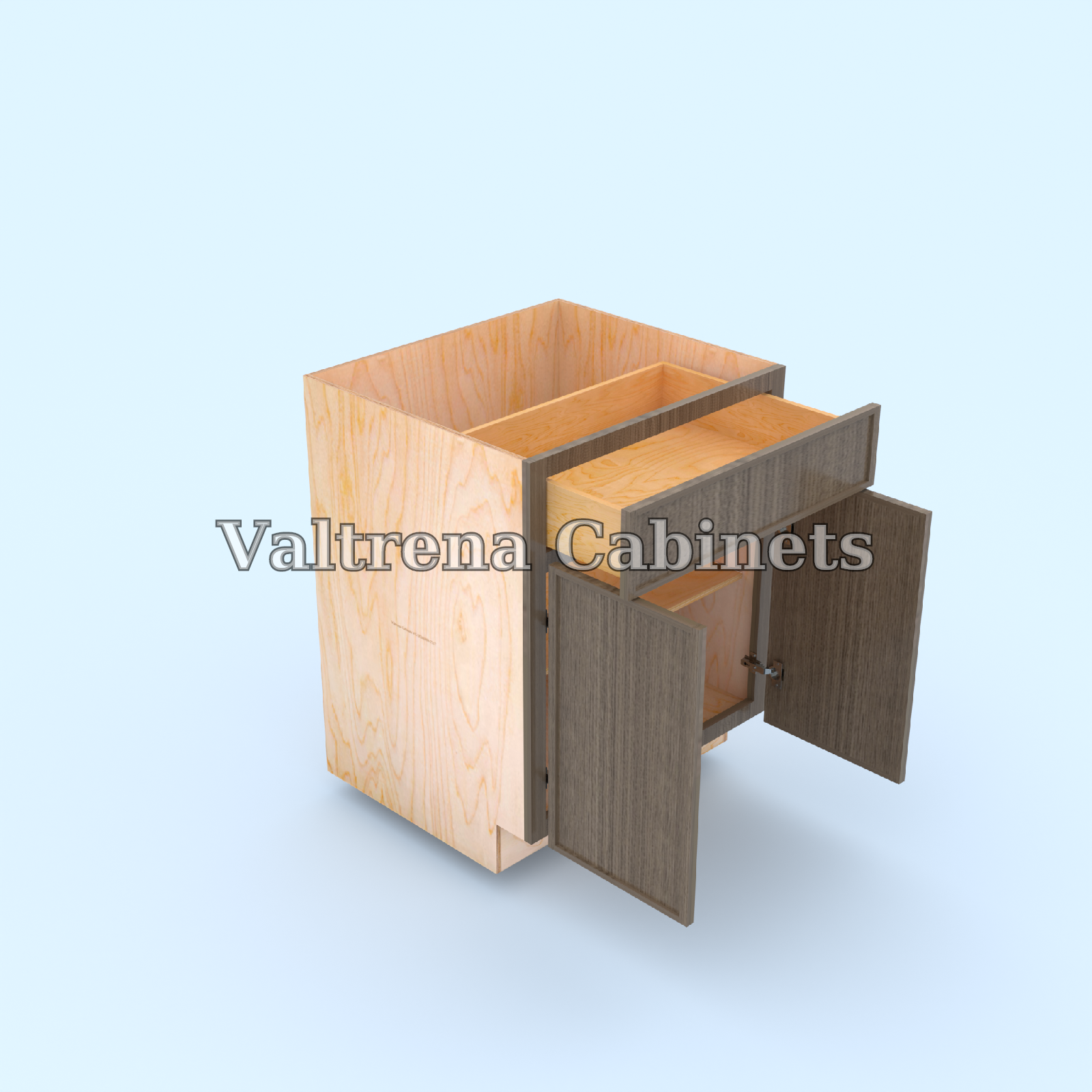 1 Door 2 Drawers Base Cabinets - view 2 of 2