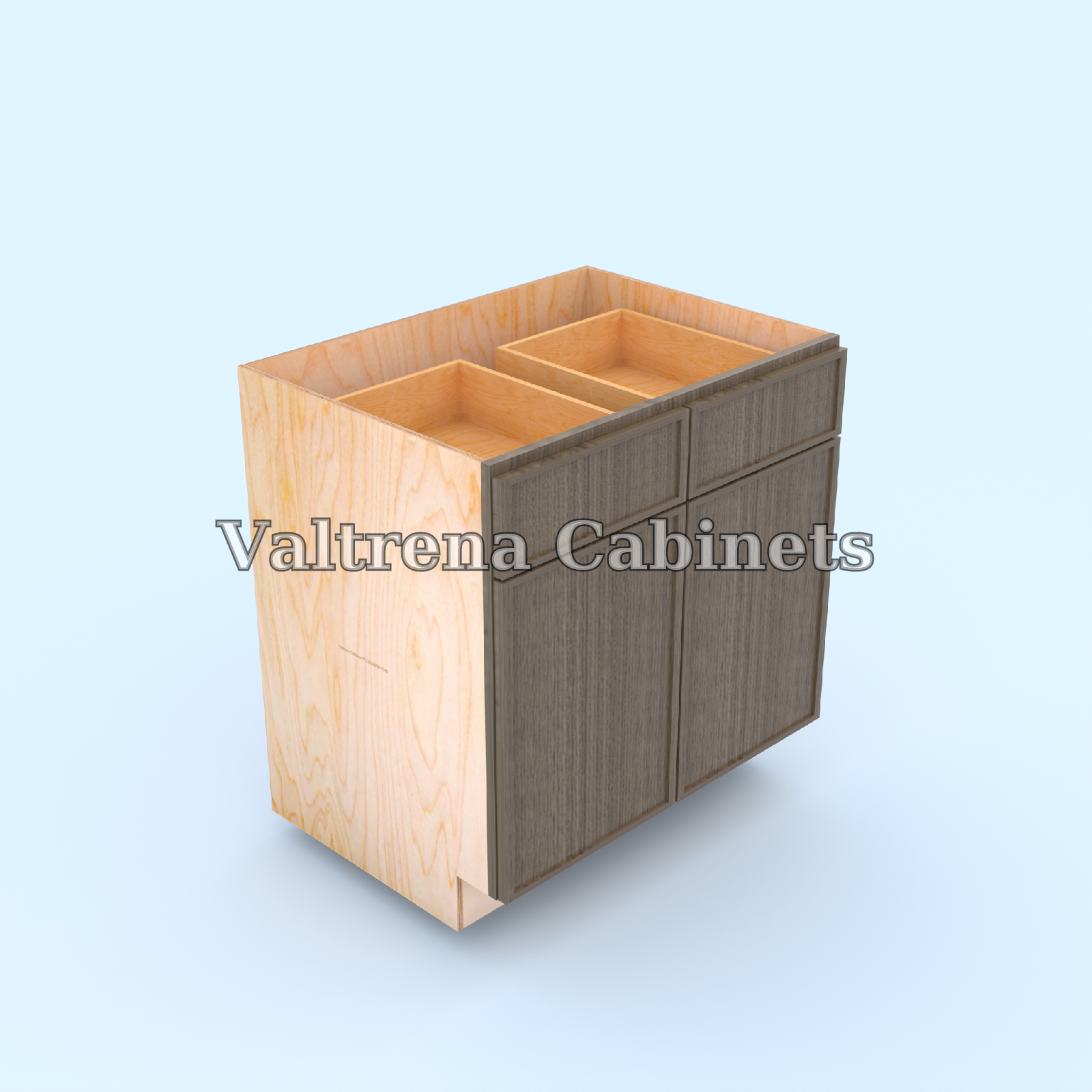 2 Door 2 Drawers Base Cabinets