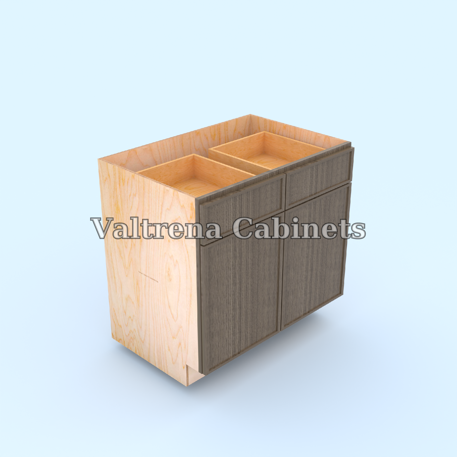 2 Door 2 Drawers Base Cabinets