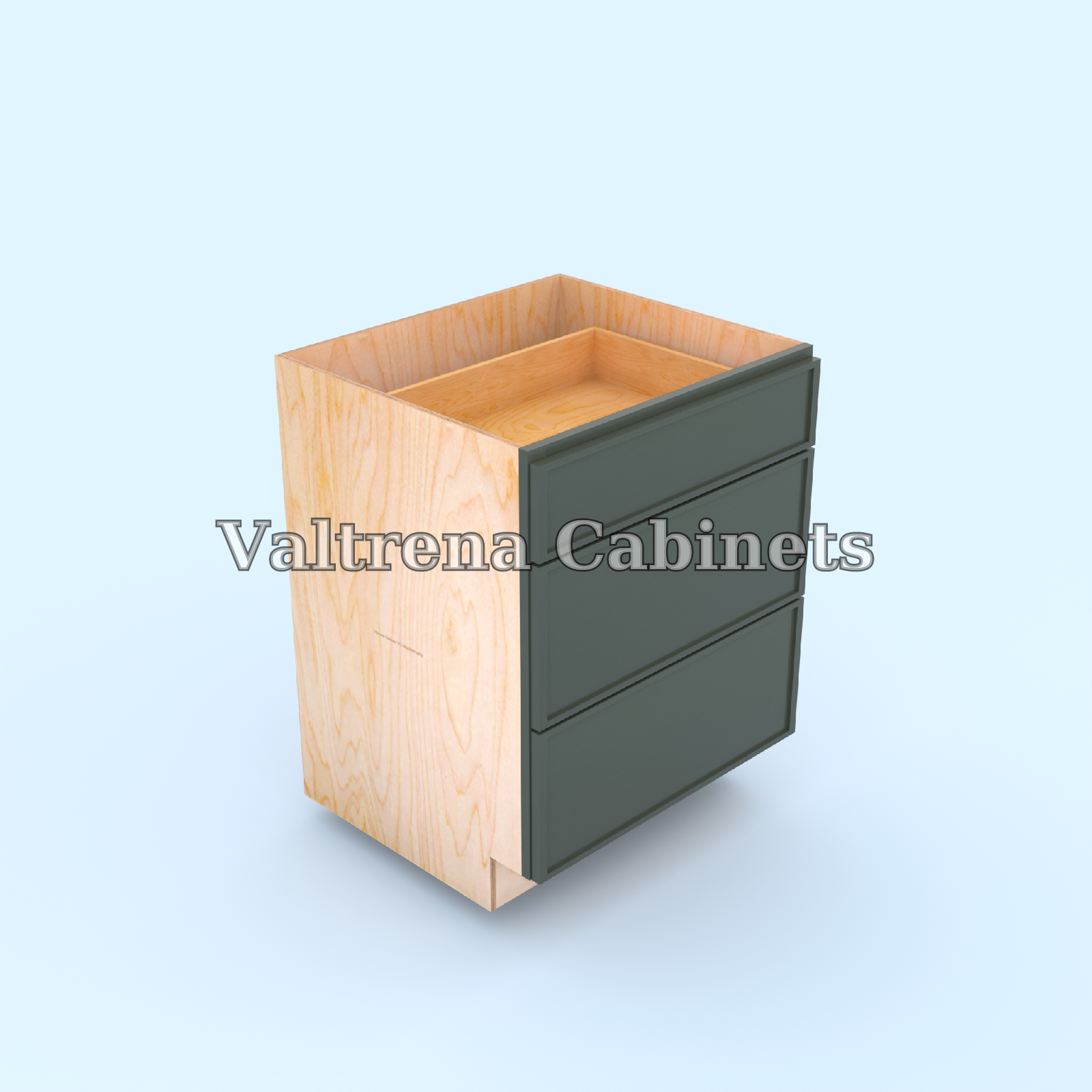 Three Drawer Base Cabinets