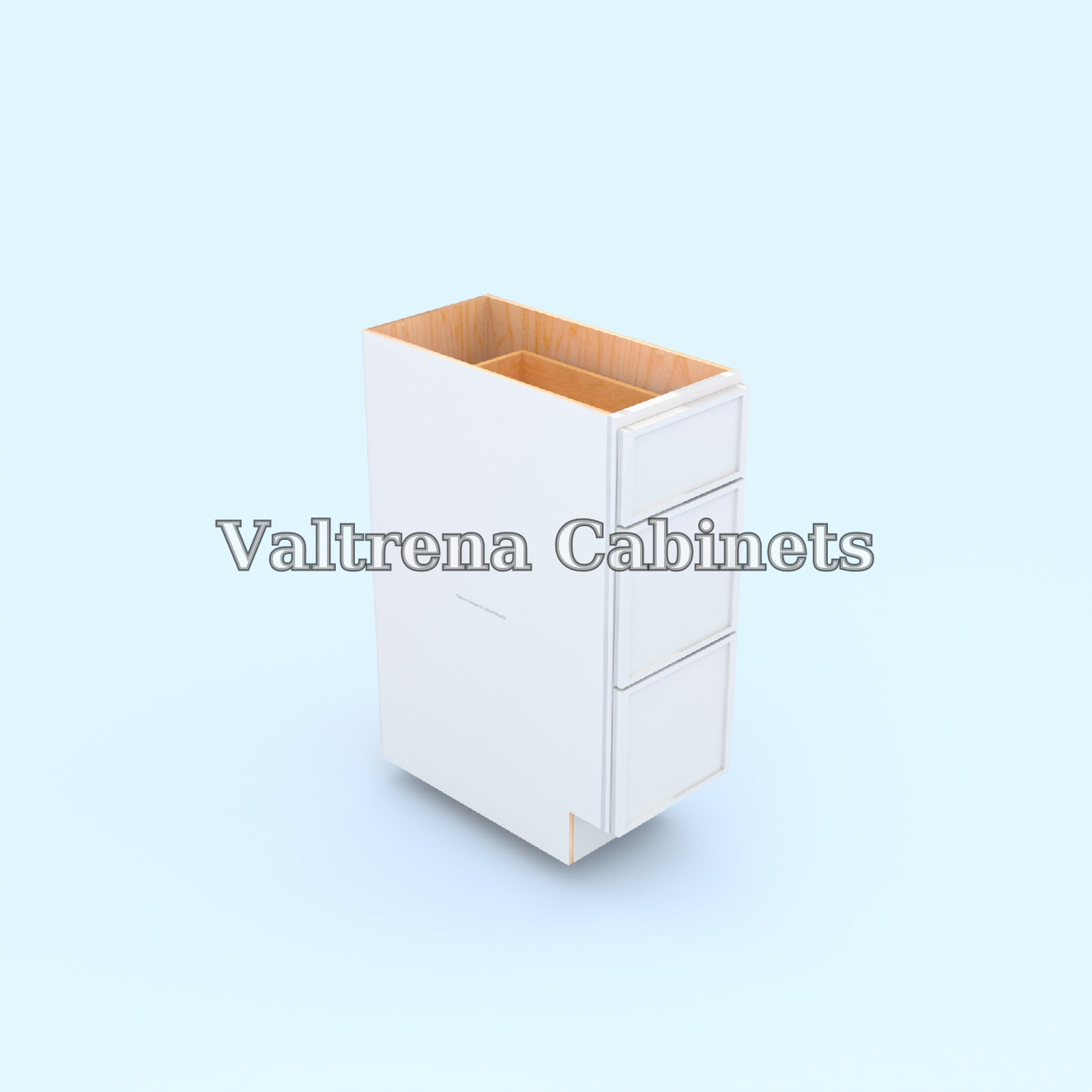 Three Drawer Base Cabinets