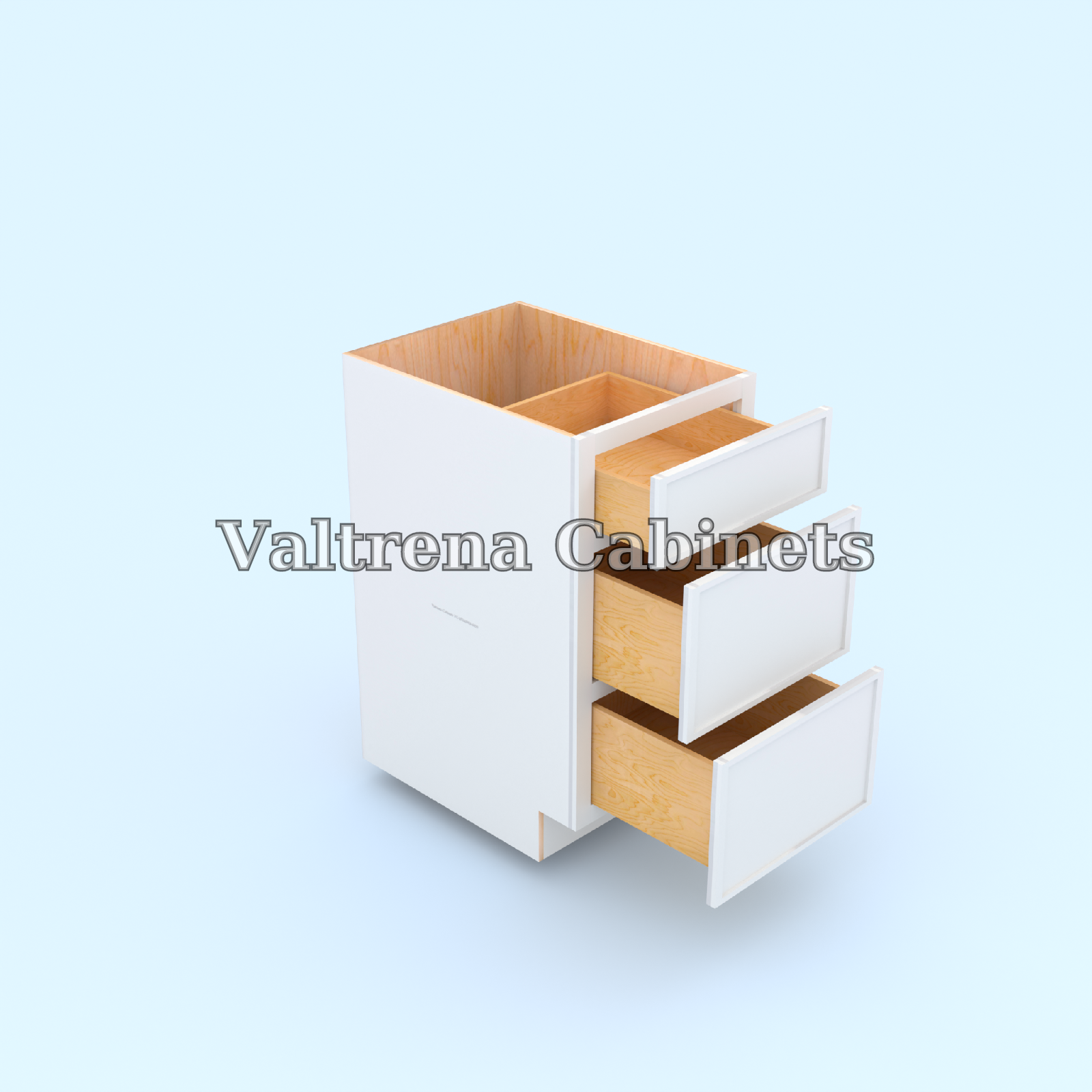 Three Drawer Base Cabinets - view 2 of 2