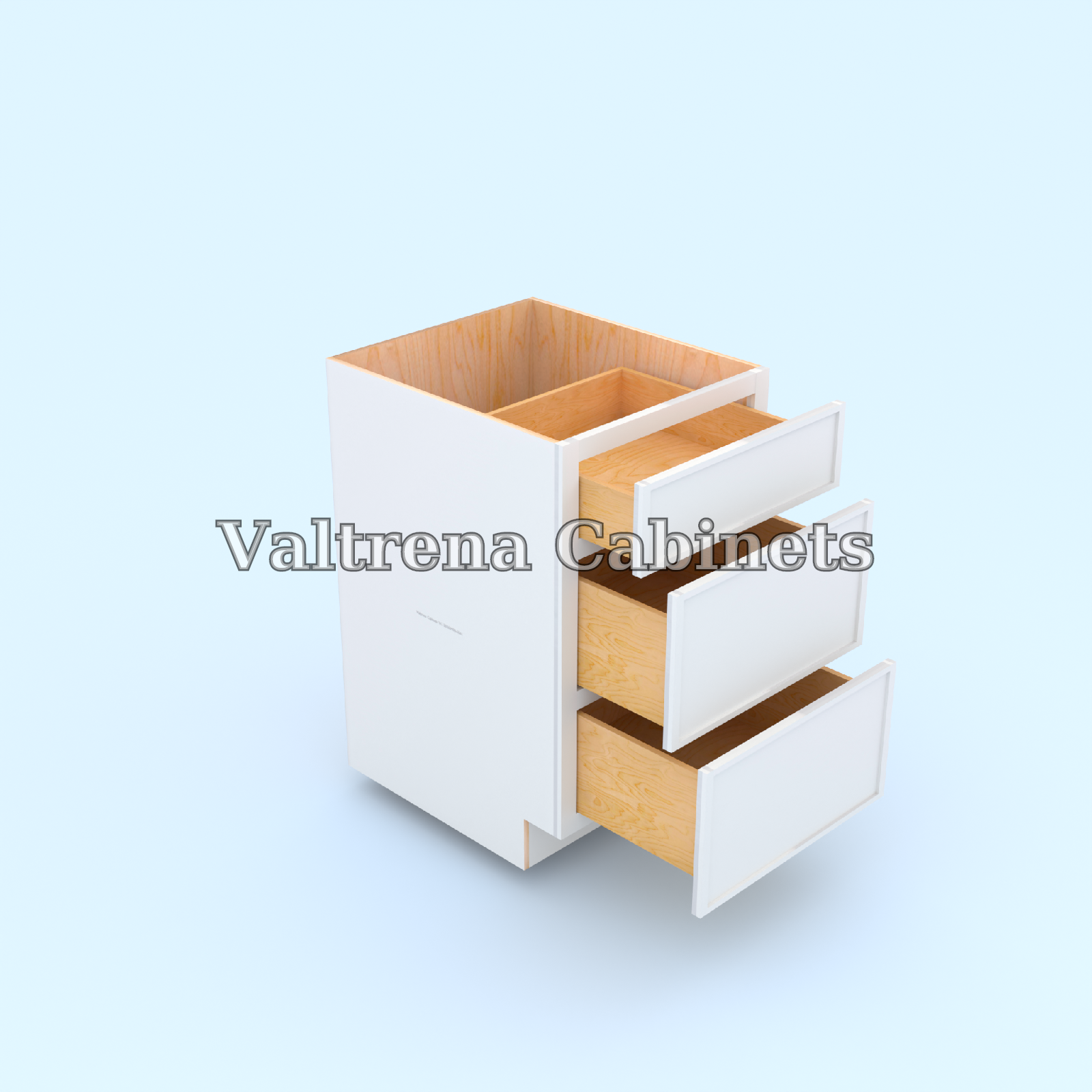 Three Drawer Base Cabinets - view 2 of 2