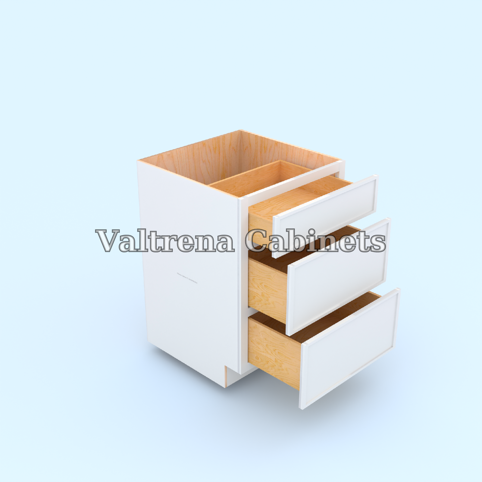 Three Drawer Base Cabinets - view 2 of 2