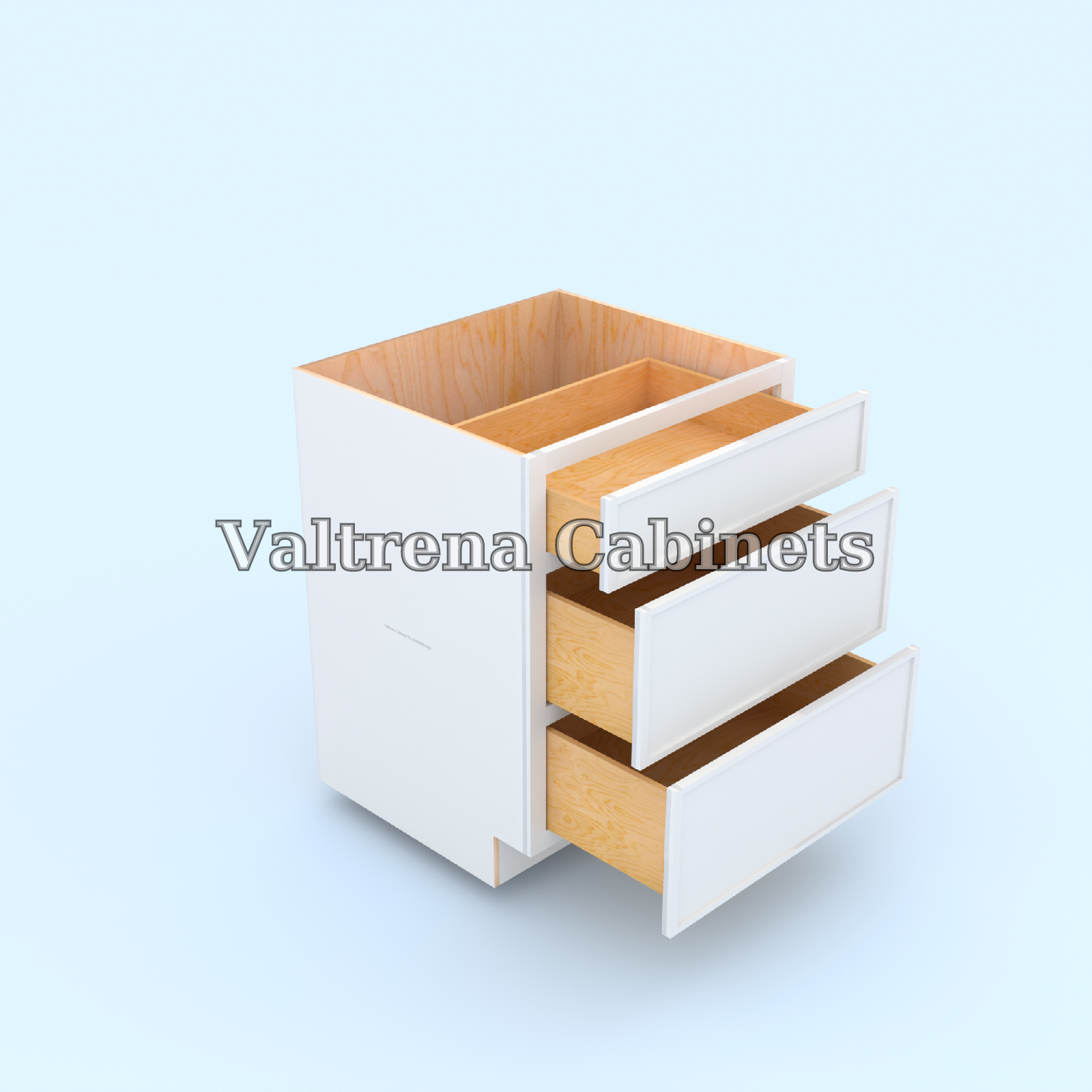 Three Drawer Base Cabinets - view 2 of 2