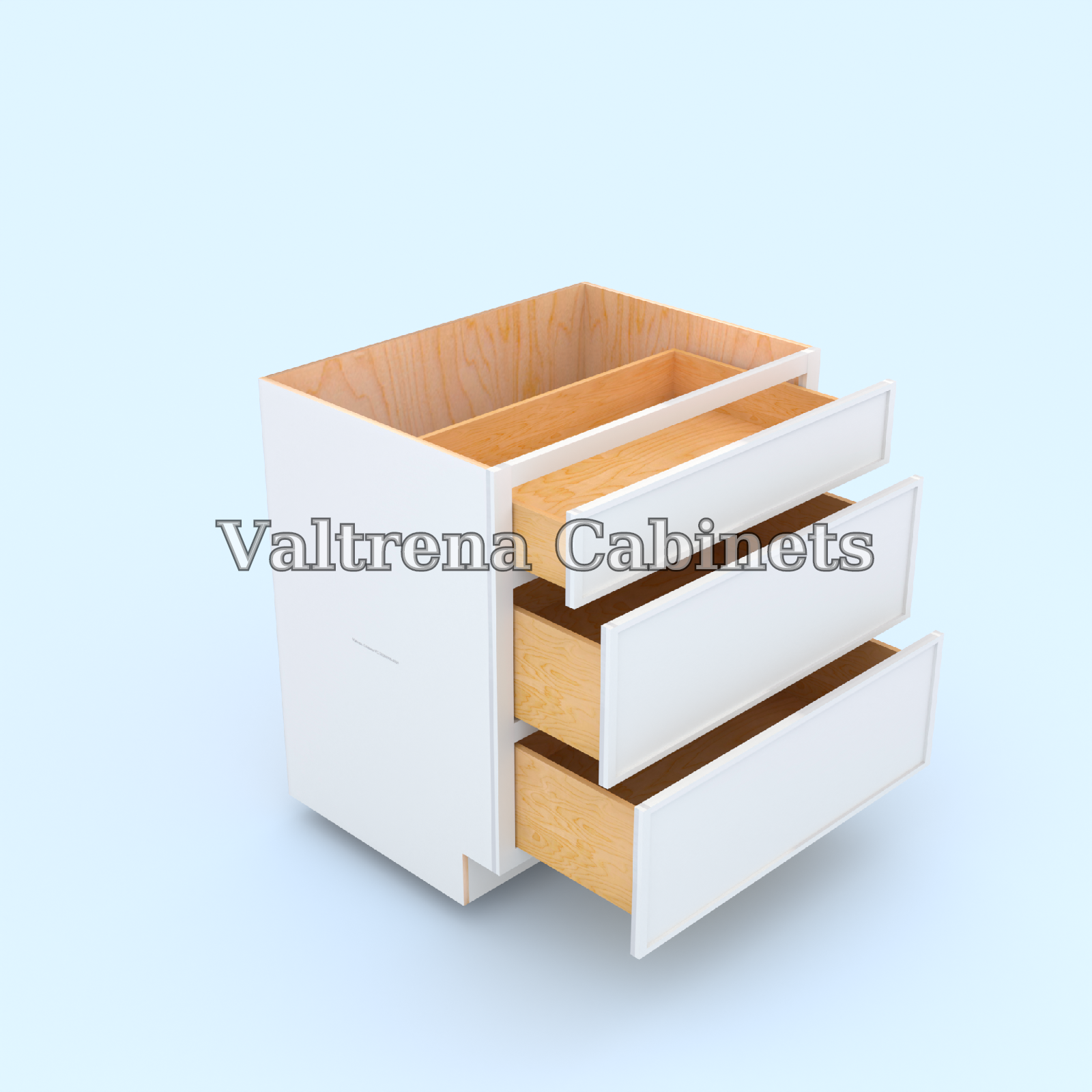 Three Drawer Base Cabinets - view 2 of 2
