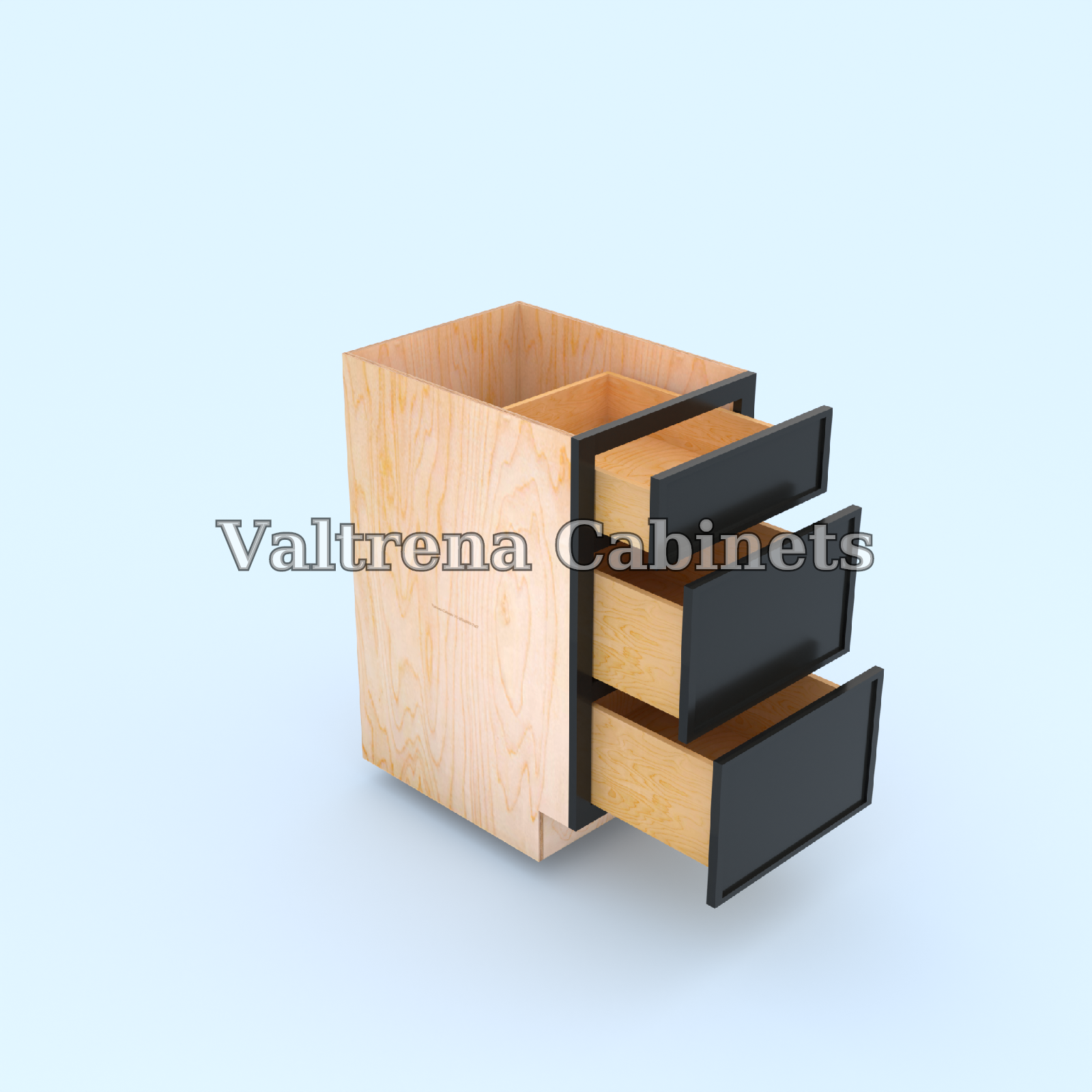 Three Drawer Base Cabinets - view 2 of 2