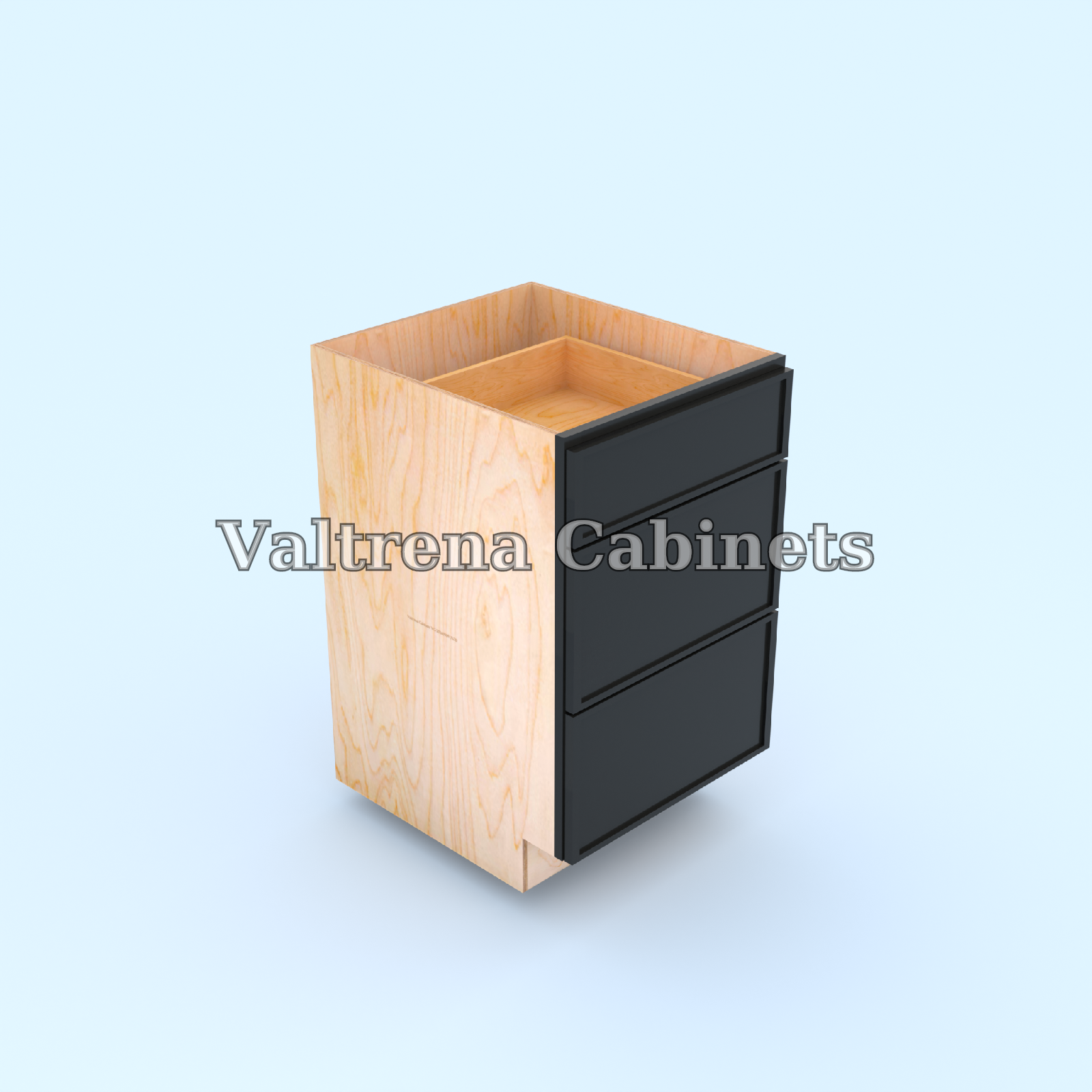 Three Drawer Base Cabinets