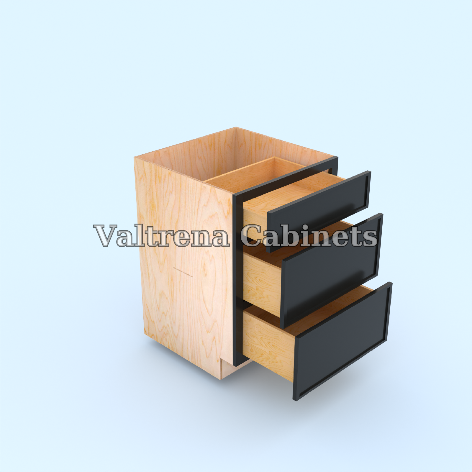 Three Drawer Base Cabinets - view 2 of 2