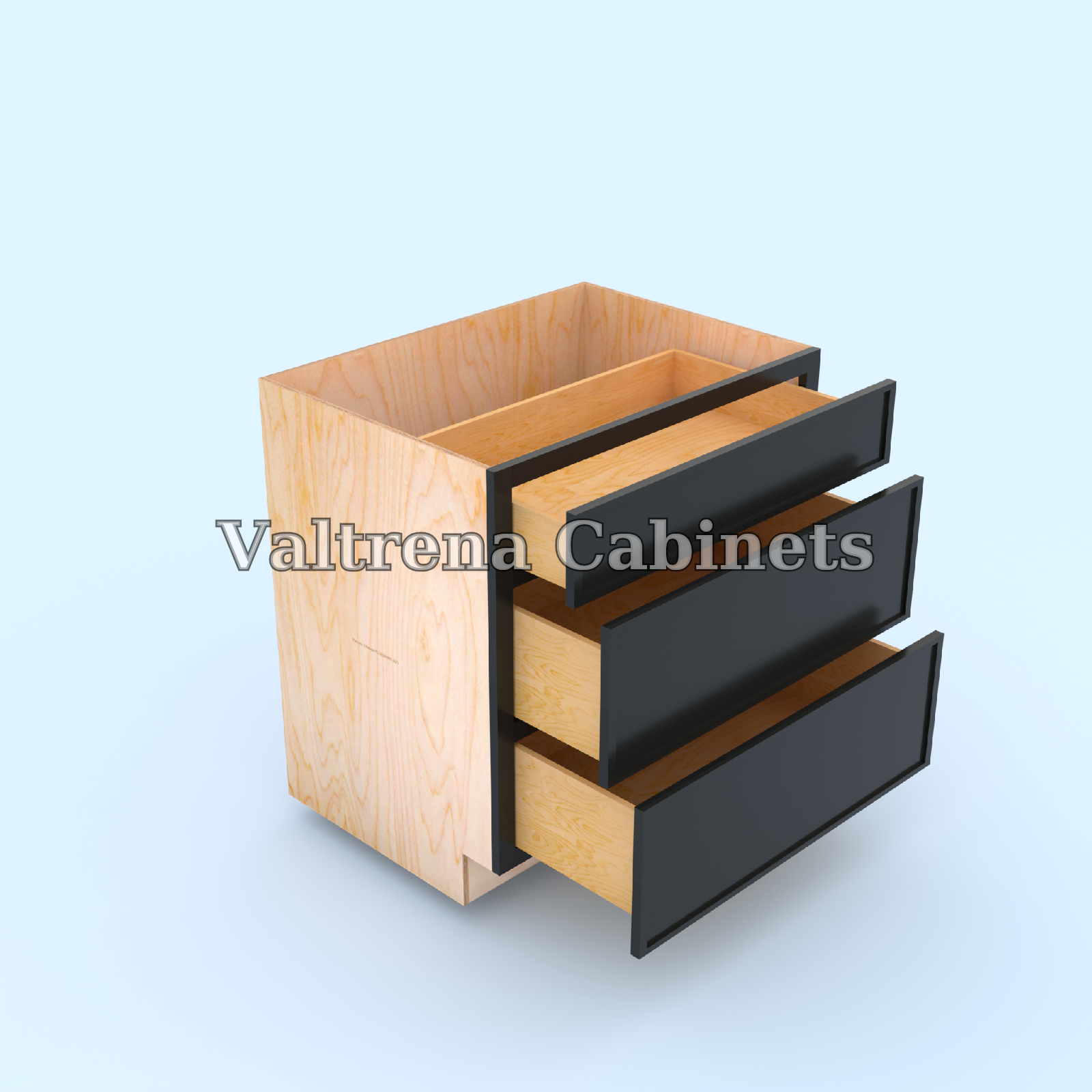 Three Drawer Base Cabinets - view 2 of 2