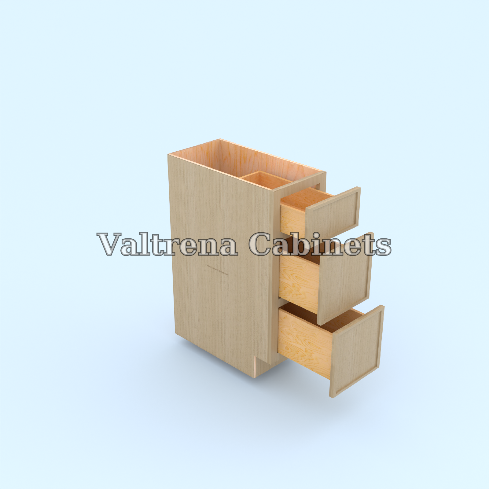Three Drawer Base Cabinets - view 2 of 2