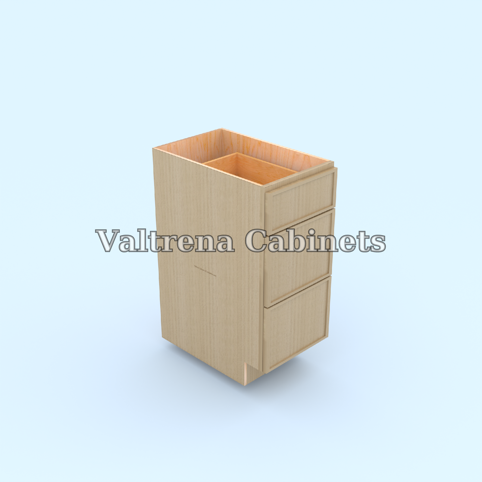 Three Drawer Base Cabinets